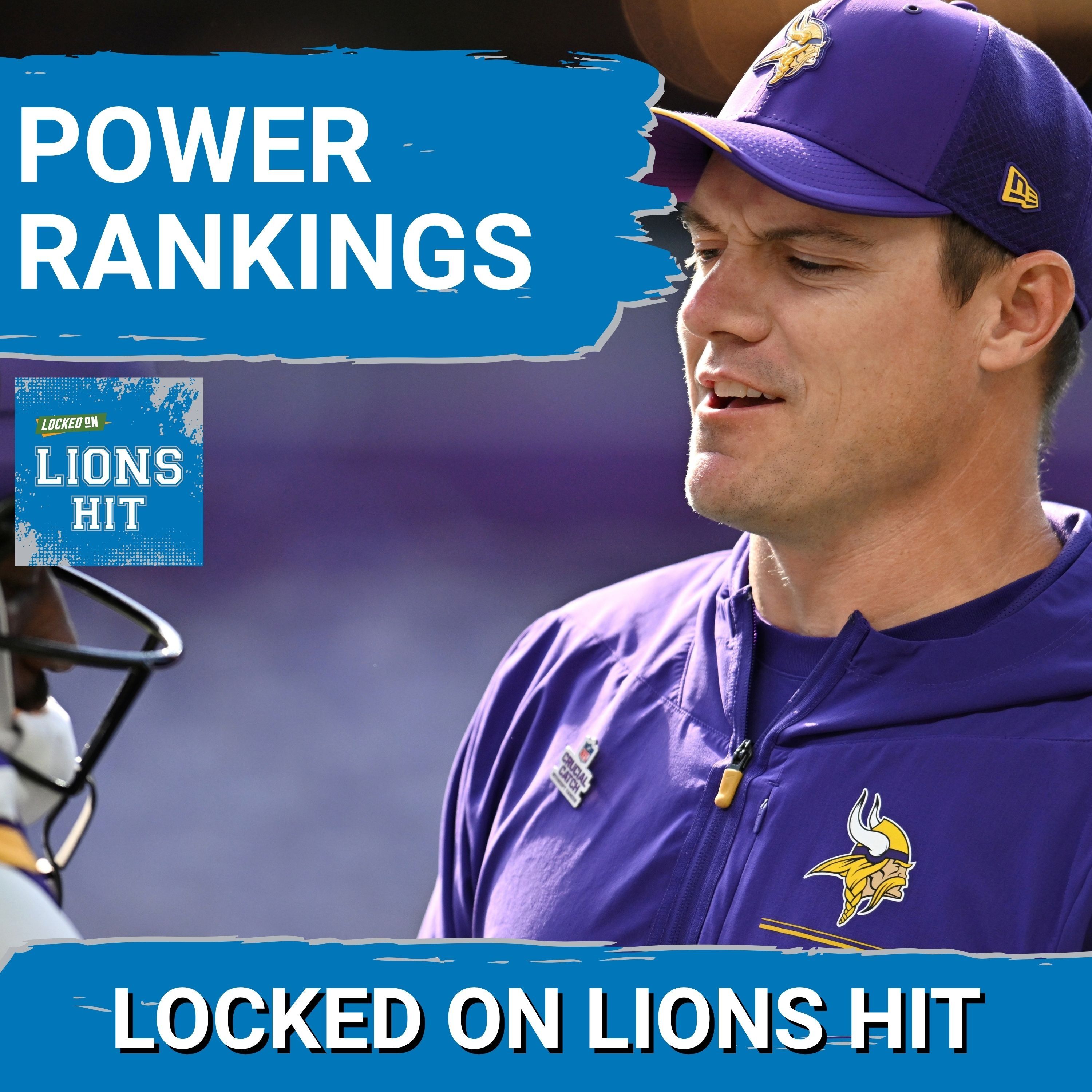 POWER RANKINGS: Who's The Top Team In The NFC North + Brian Branch UPDATE -- Latest On Lions Safety episode artwork
