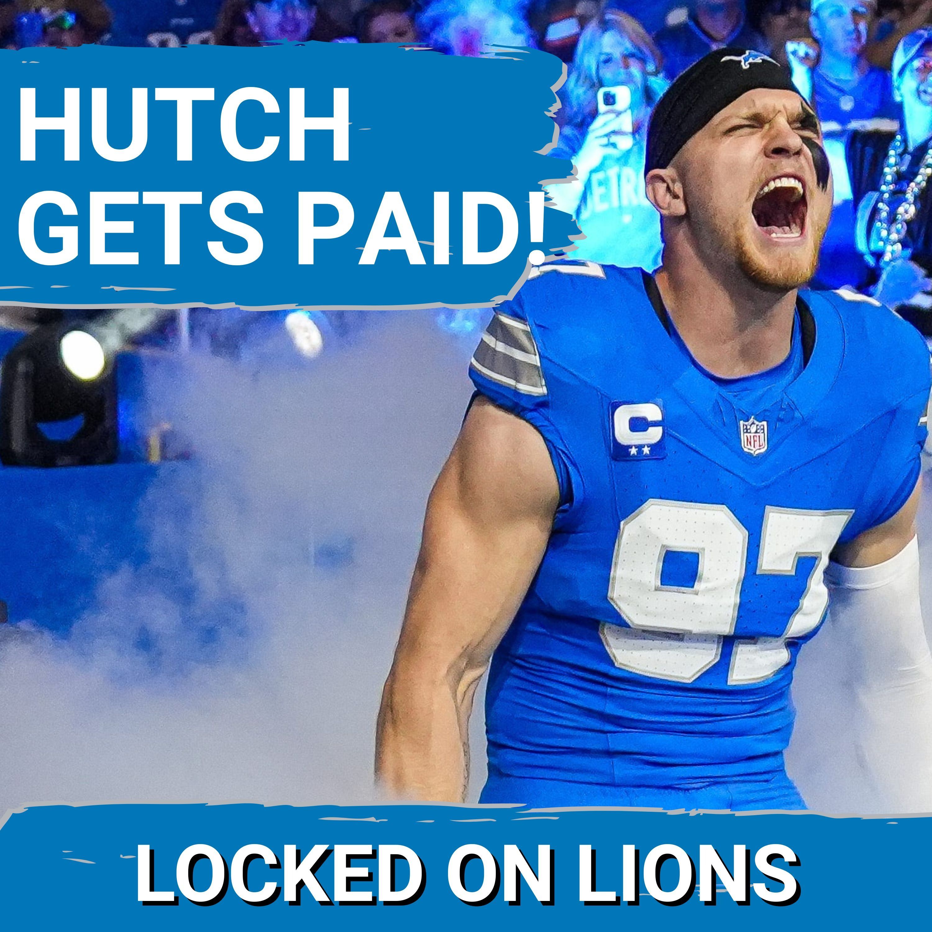 HUTCH GETS PAID! Detroit Lions LOCK UP Star Edge Rusher Aidan Hutchinson + Lions Halloween Fun