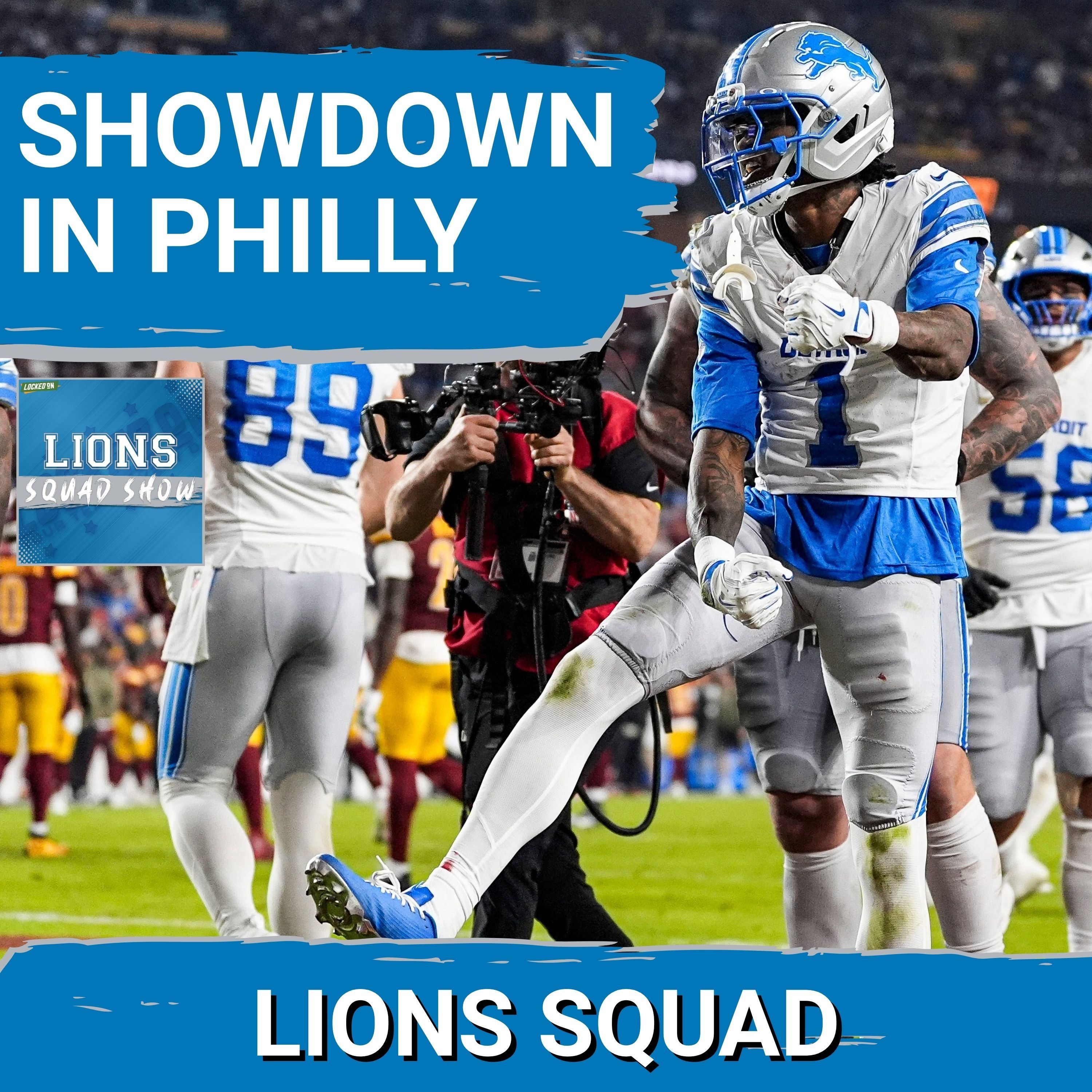 LIONS SQUAD SHOW: SUNDAY NIGHT SHOWDOWN! Detroit Lions vs Philadelphia Eagles In Pivotal NFC Battle