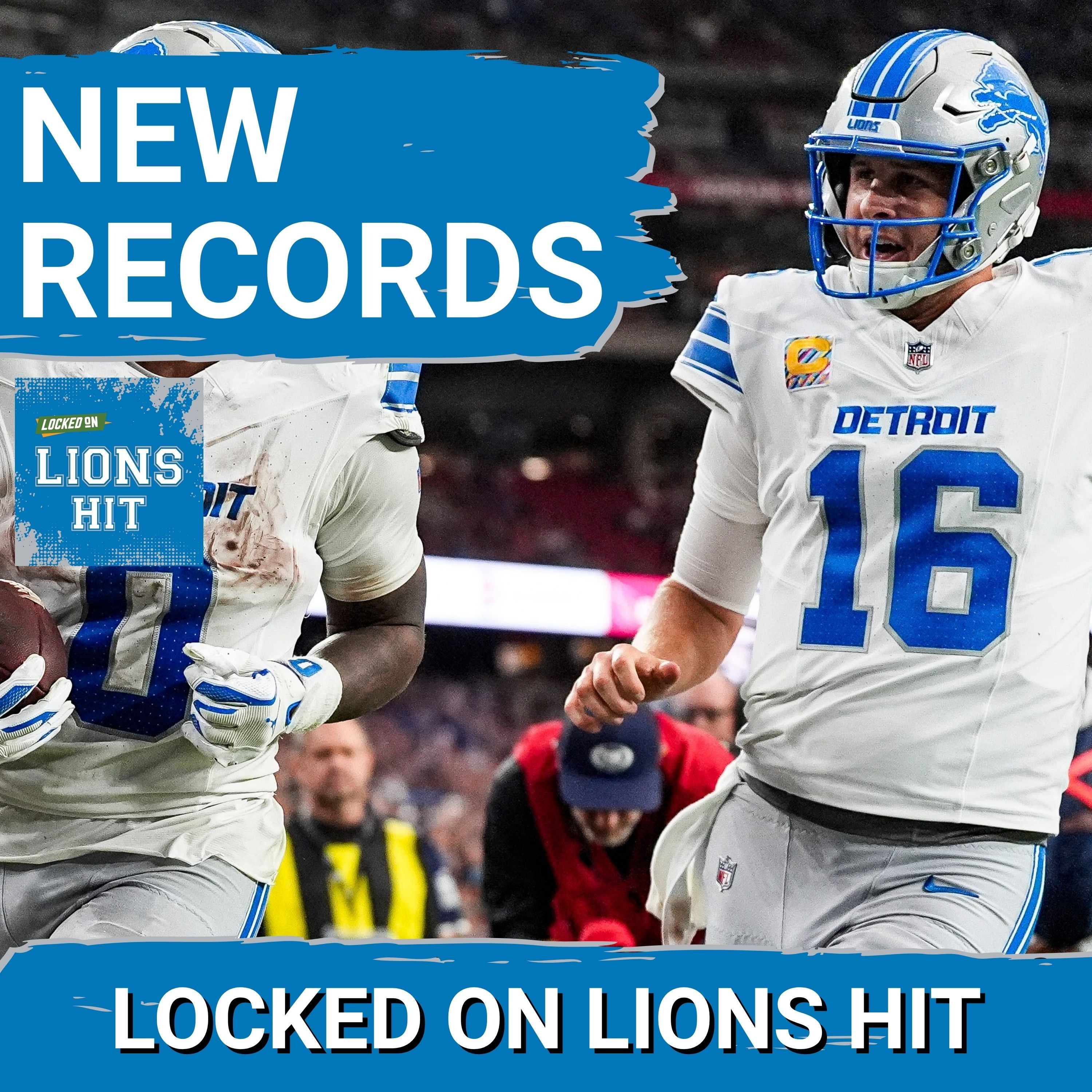 RECORDS BROKEN, HISTORY MADE! Jared Goff & Jahmyr Gibbs Set NFL Records In Detroit Lions Win episode artwork