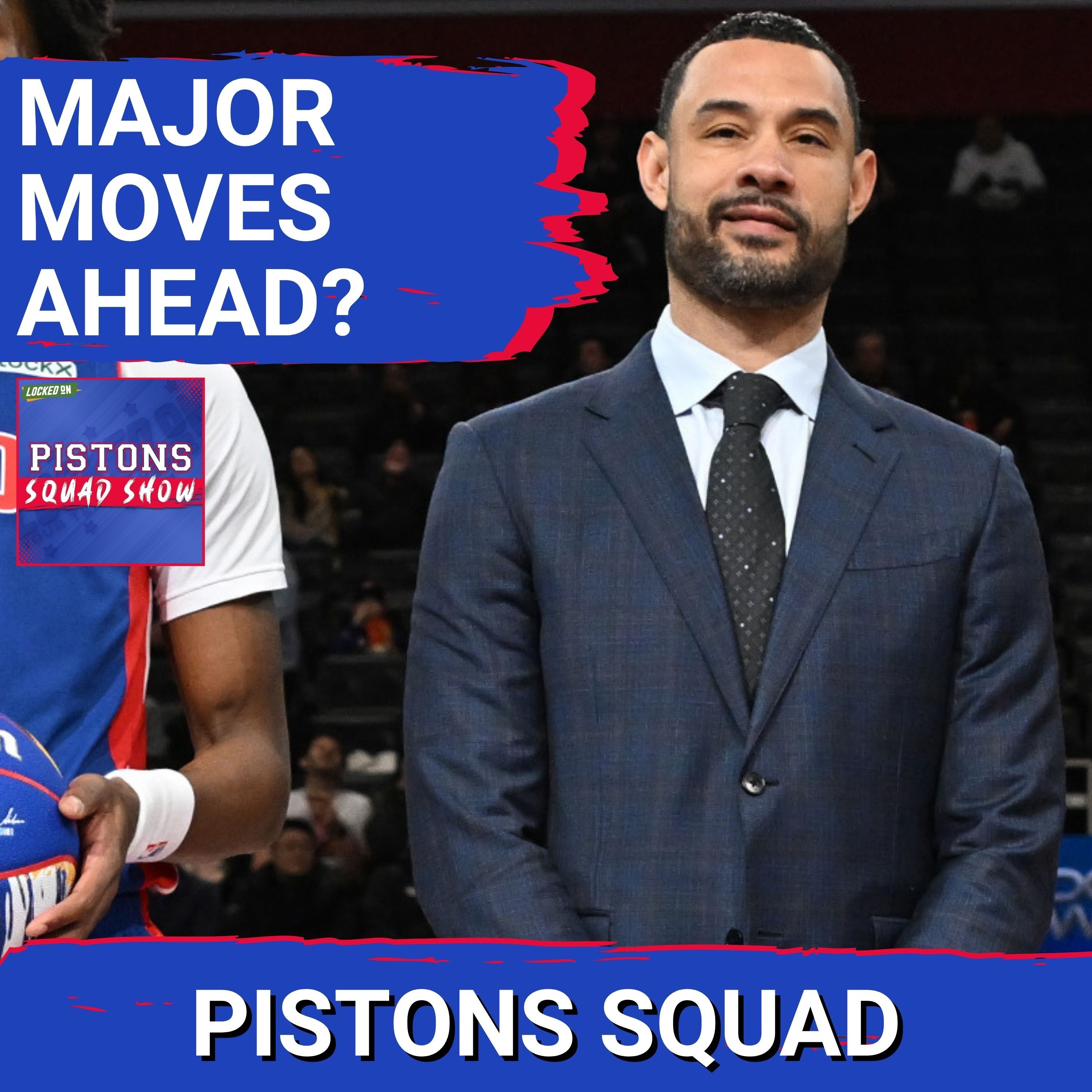 Pistons SQUAD SHOW: MAJOR TRADE?! Could The Detroit Pistons Make A HUGE Deal + Free Agent Targets episode artwork