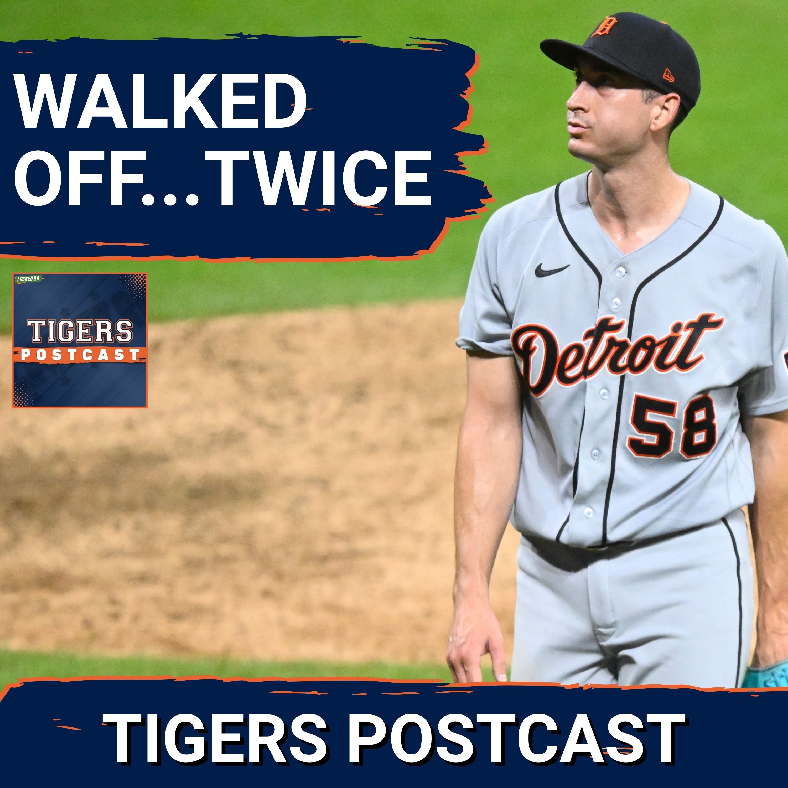 TIGERS POSTCAST: WALKED OFF TWICE! Detroit Tigers SWEPT By Cleveland Guardians In Doubleheader episode artwork