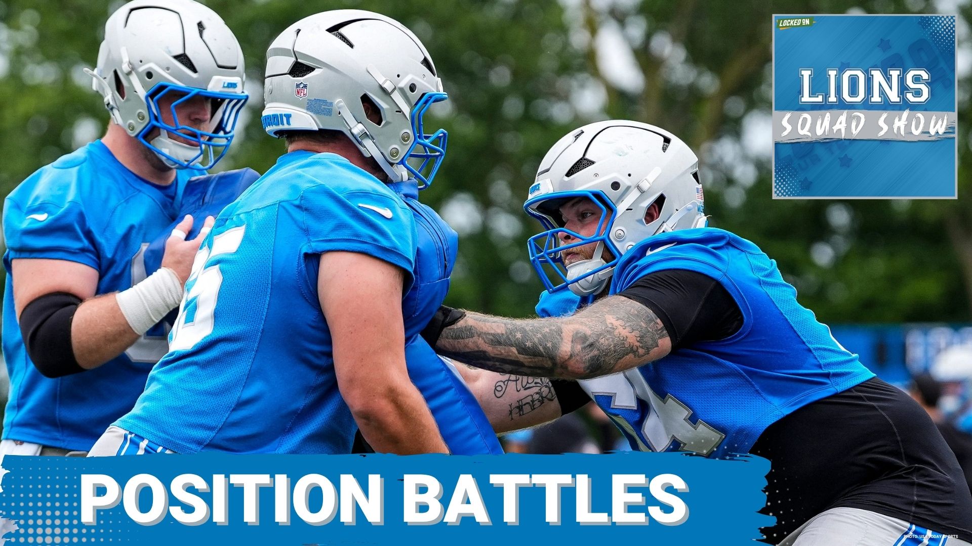 LIONS SQUAD SHOW: Detroit Lions PREPARE For Training Camp: Position Battles + Roster Projection