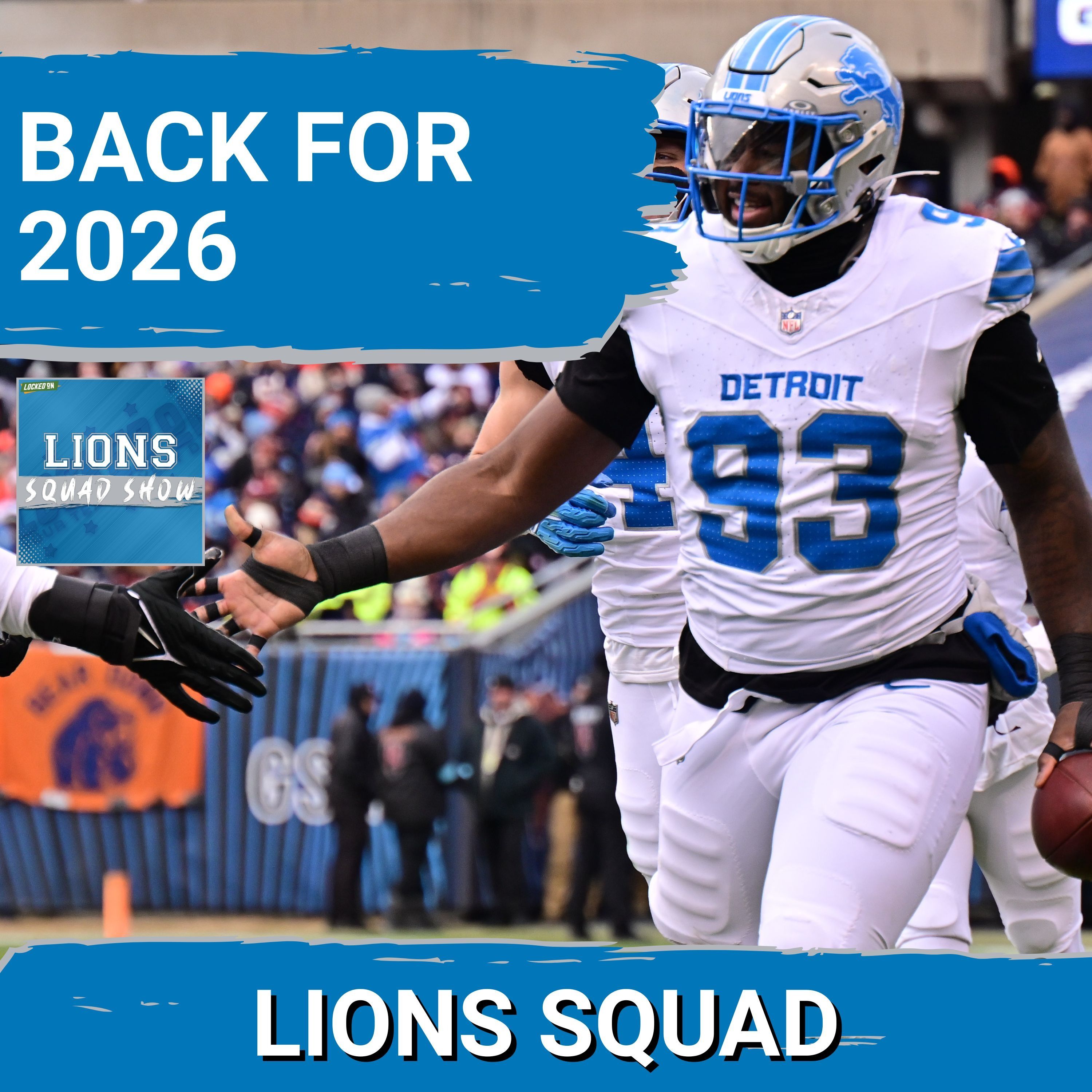 LIONS SQUAD SHOW: Detroit Lions Bringing Back Josh Paschal & Levi Onwuzurike + Jon Jansen Joins The Show!