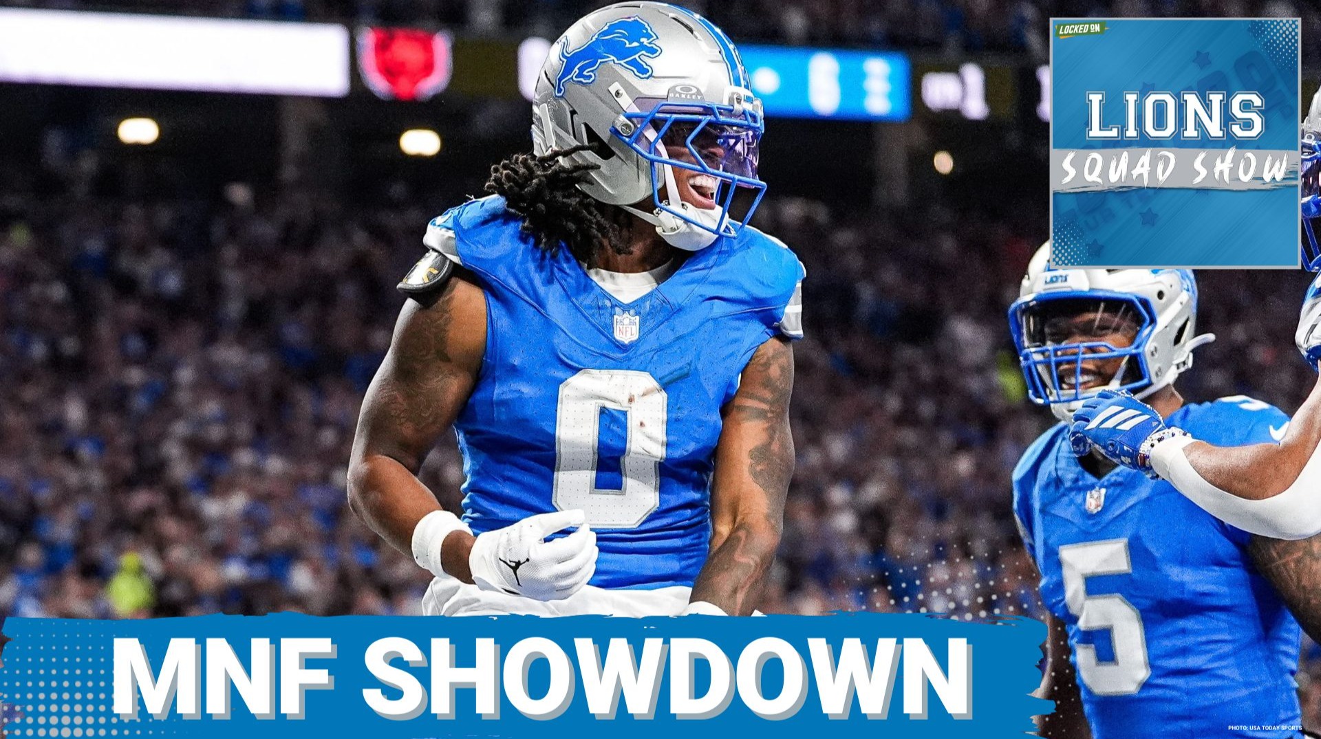 LIONS SQUAD SHOW: Detroit Lions Prepare for Baltimore Ravens On Monday Night Football