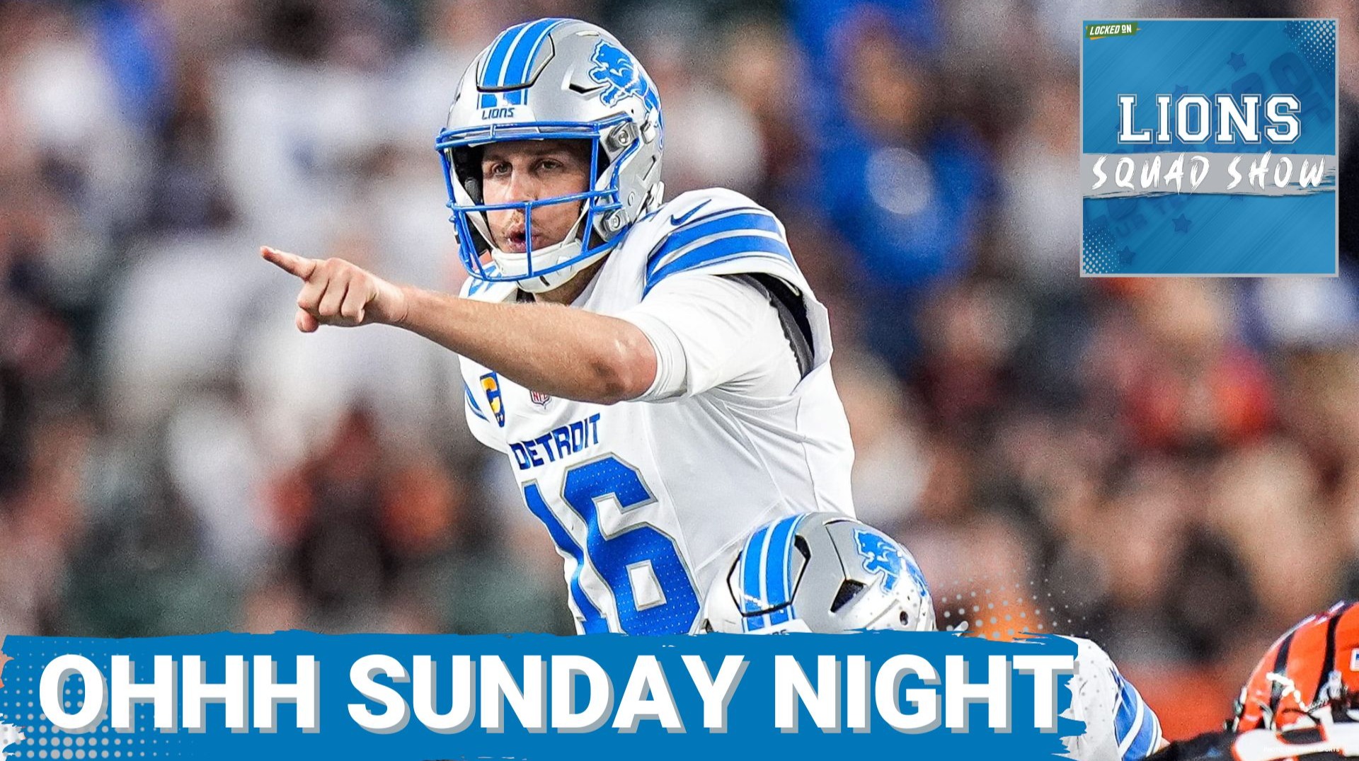 LIONS SQUAD SHOW: OH SUNDAY NIGHT! Detroit Lions GEAR UP For Sunday Night Football In Kansas City