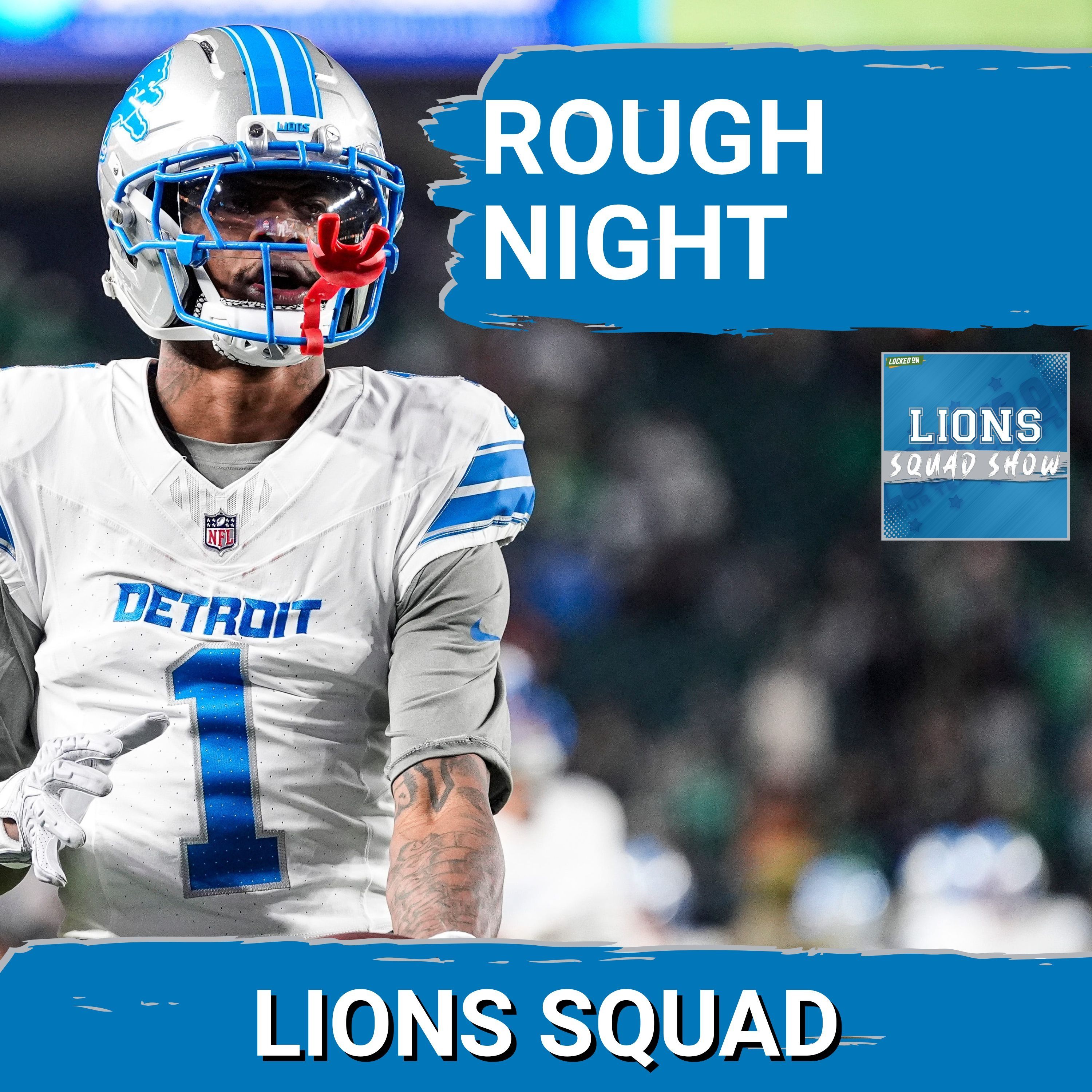 LIONS SQUAD SHOW: Detroit Lions LOSE To Philadelphia Eagles On Sunday Night Football