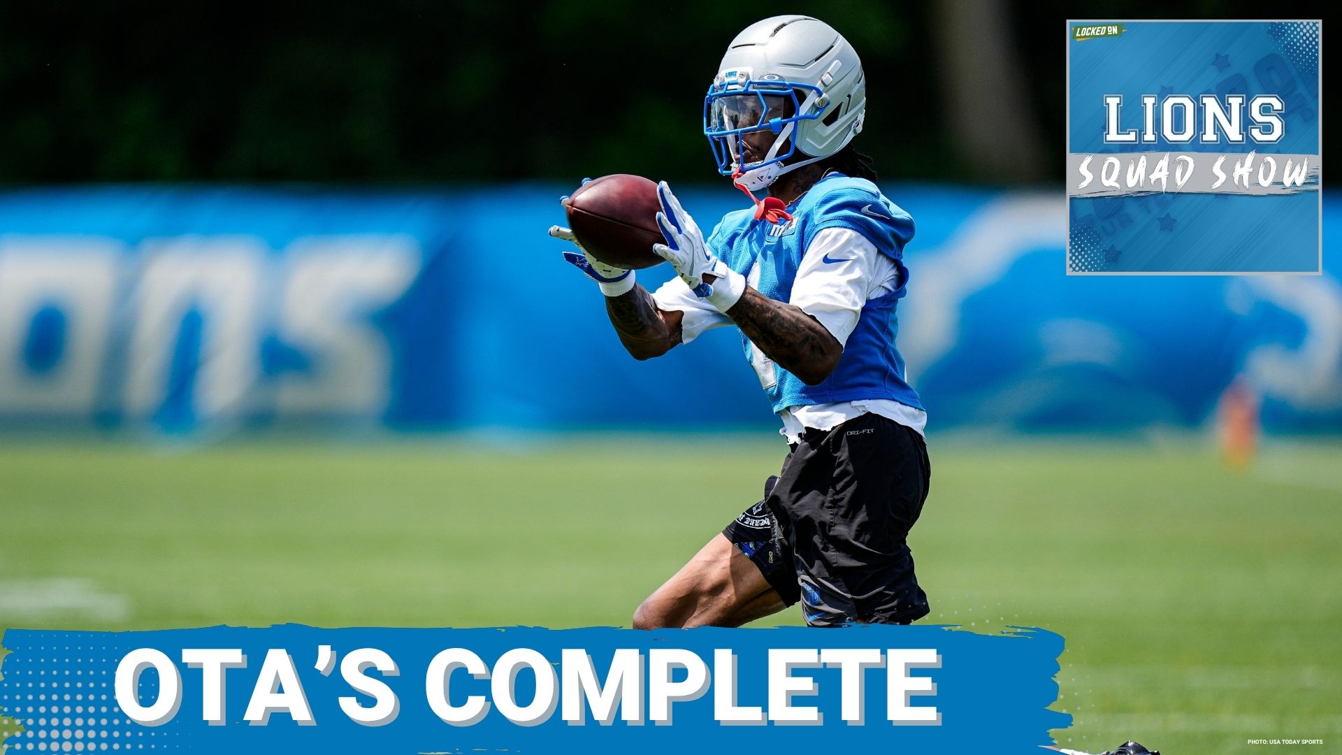 LIONS SQUAD SHOW: OTA’S ARE DONE! Detroit Lions Move On To Mini Camp + Free Agent Possibilities?