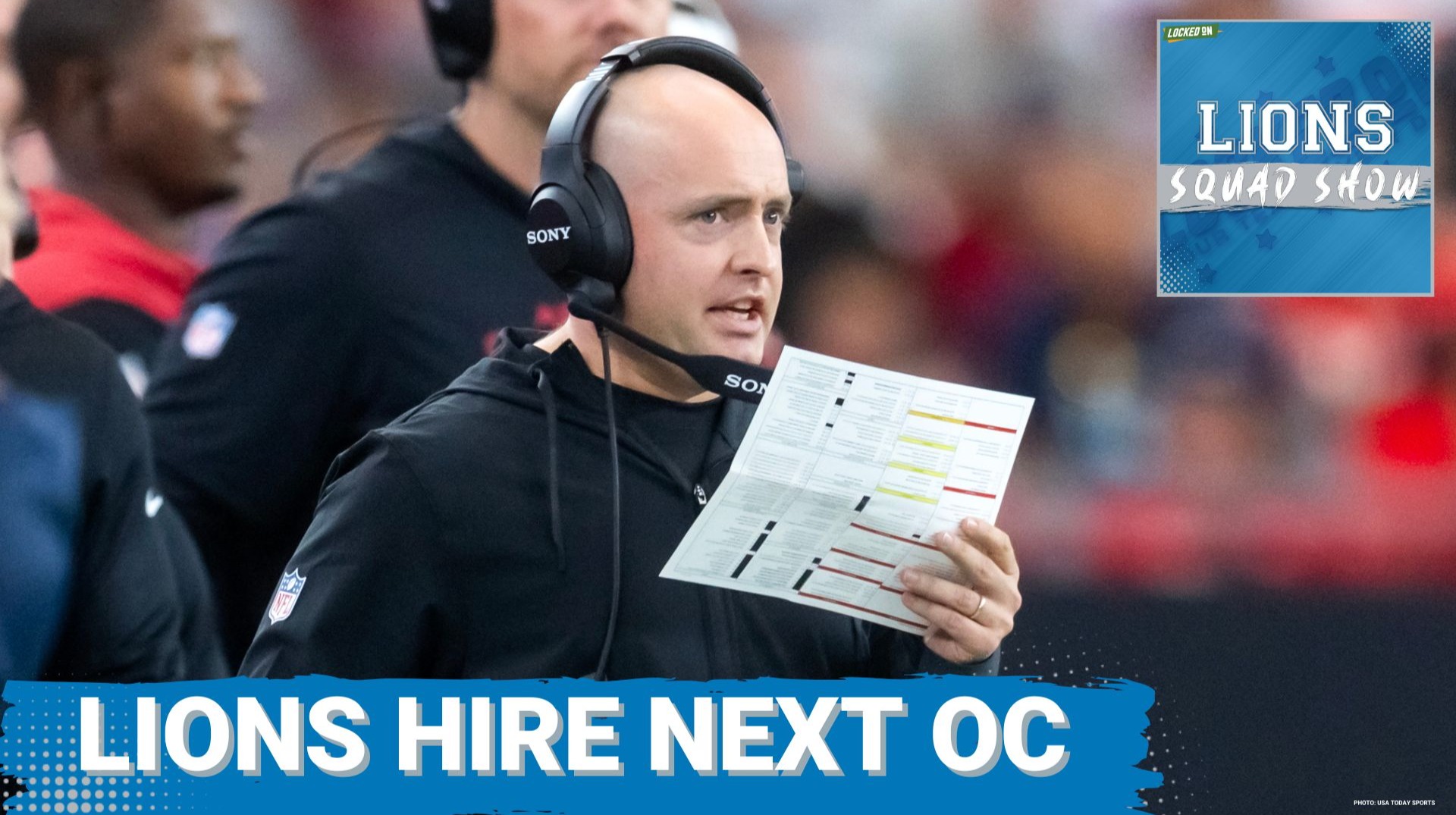 LIONS SQUAD SHOW: HIRED! Lions HIRE Drew Petzing As Offensive Coordinator, Plus NFC North Roundup