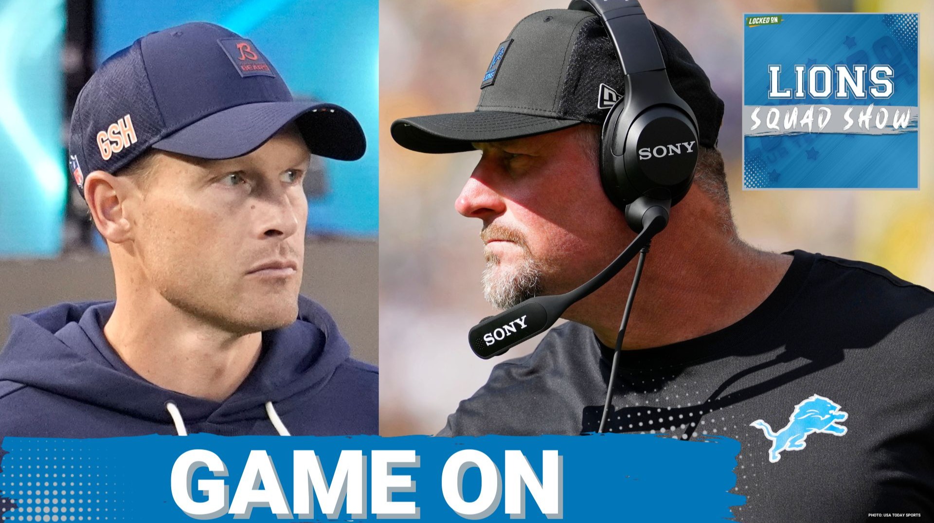 LIONS SQUAD SHOW: GAME ON! Ben Johnson RETURNS To Detroit | Detroit Lions vs Chicago Bears Preview