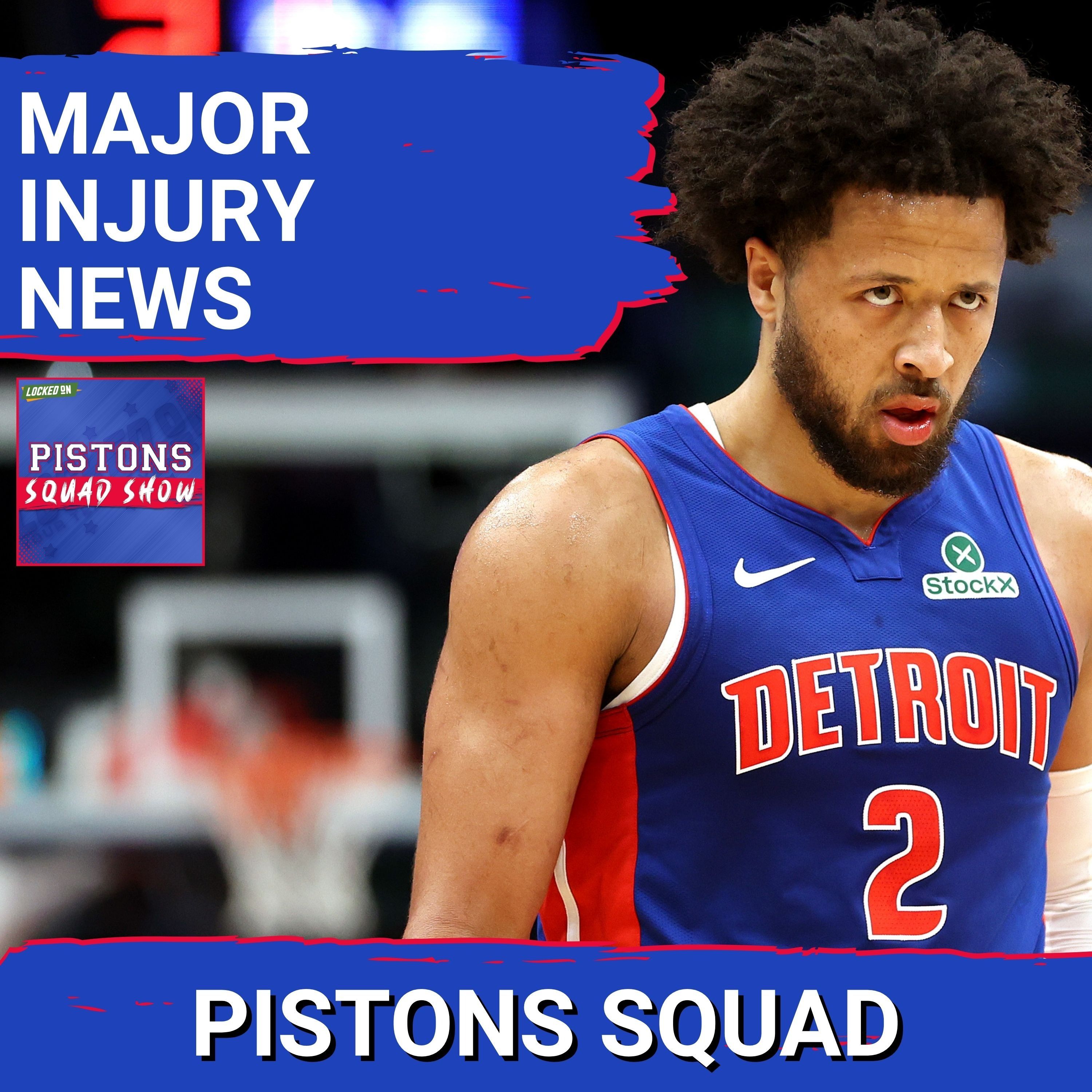 Pistons SQUAD SHOW: 🚨MAJOR INJURY NEWS🚨CADE CUNNINGHAM Diagnosed With Collapsed Lung