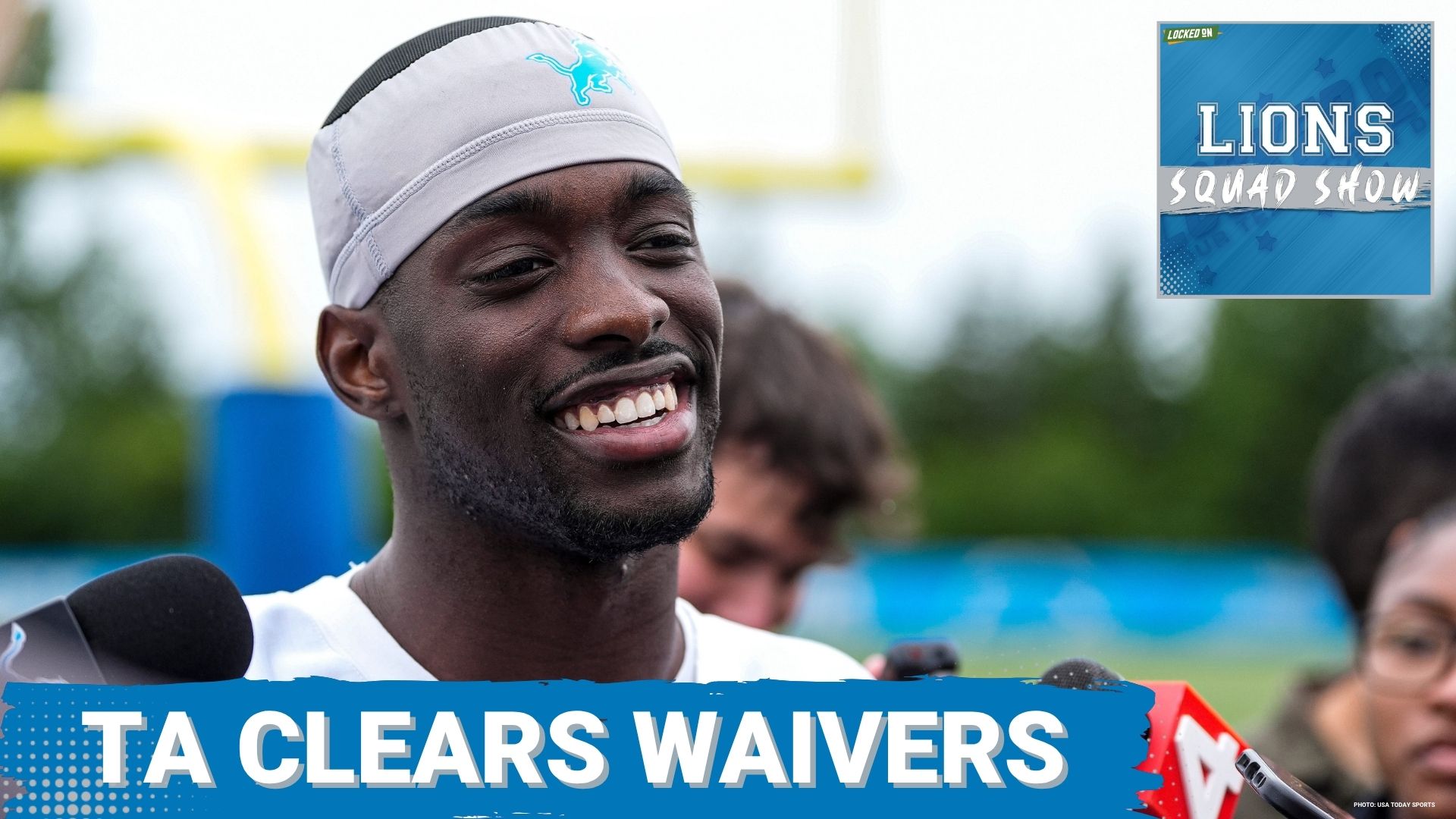 LIONS SQUAD SHOW: Terrion Arnold CLEARS WAIVERS, Now a FREE AGENT + Detroit Lions Positional Battles