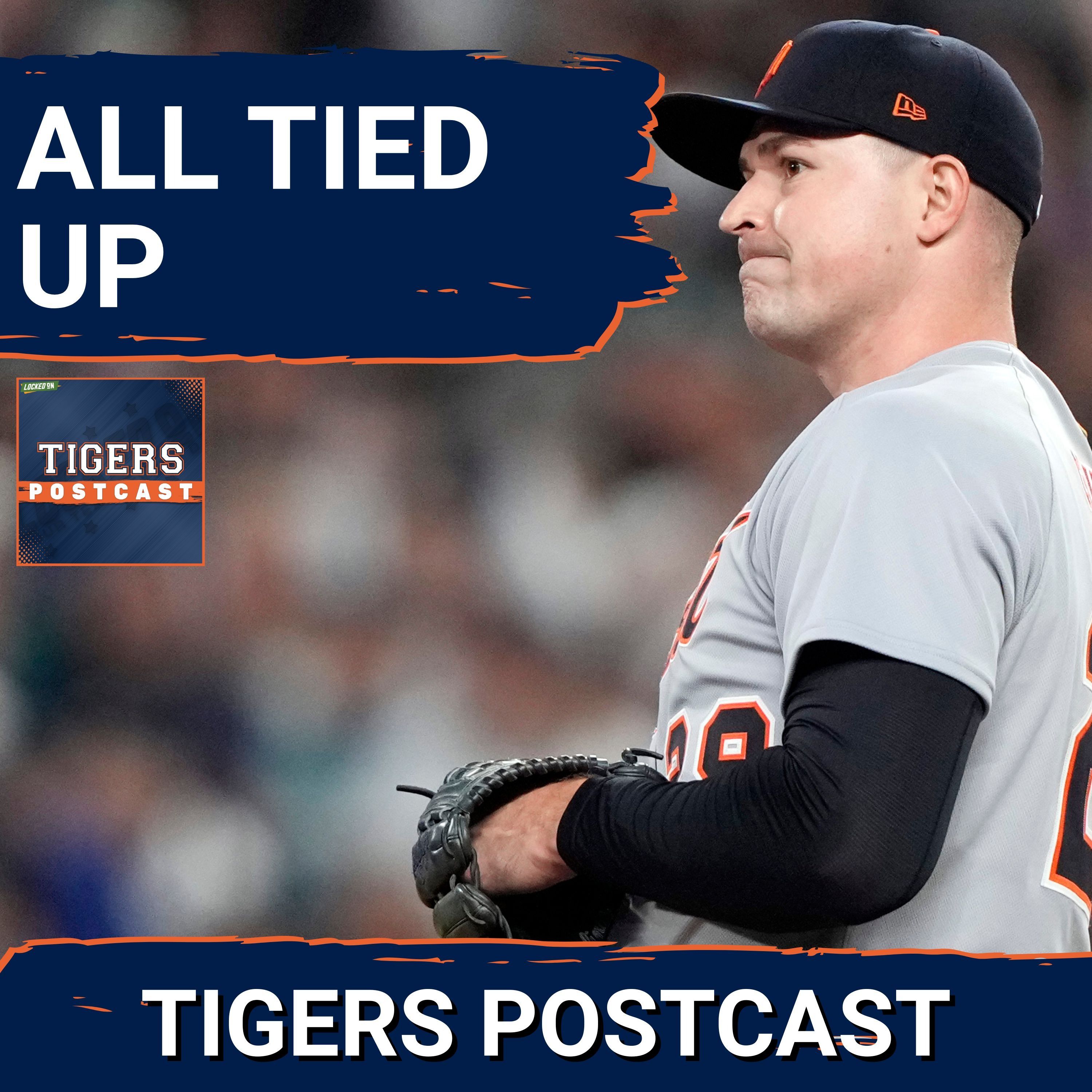 TIGERS POSTCAST: ALL EVEN. Detroit Tigers FALL To Seattle Mariners In ALDS Game 2, Series Tied 1-1