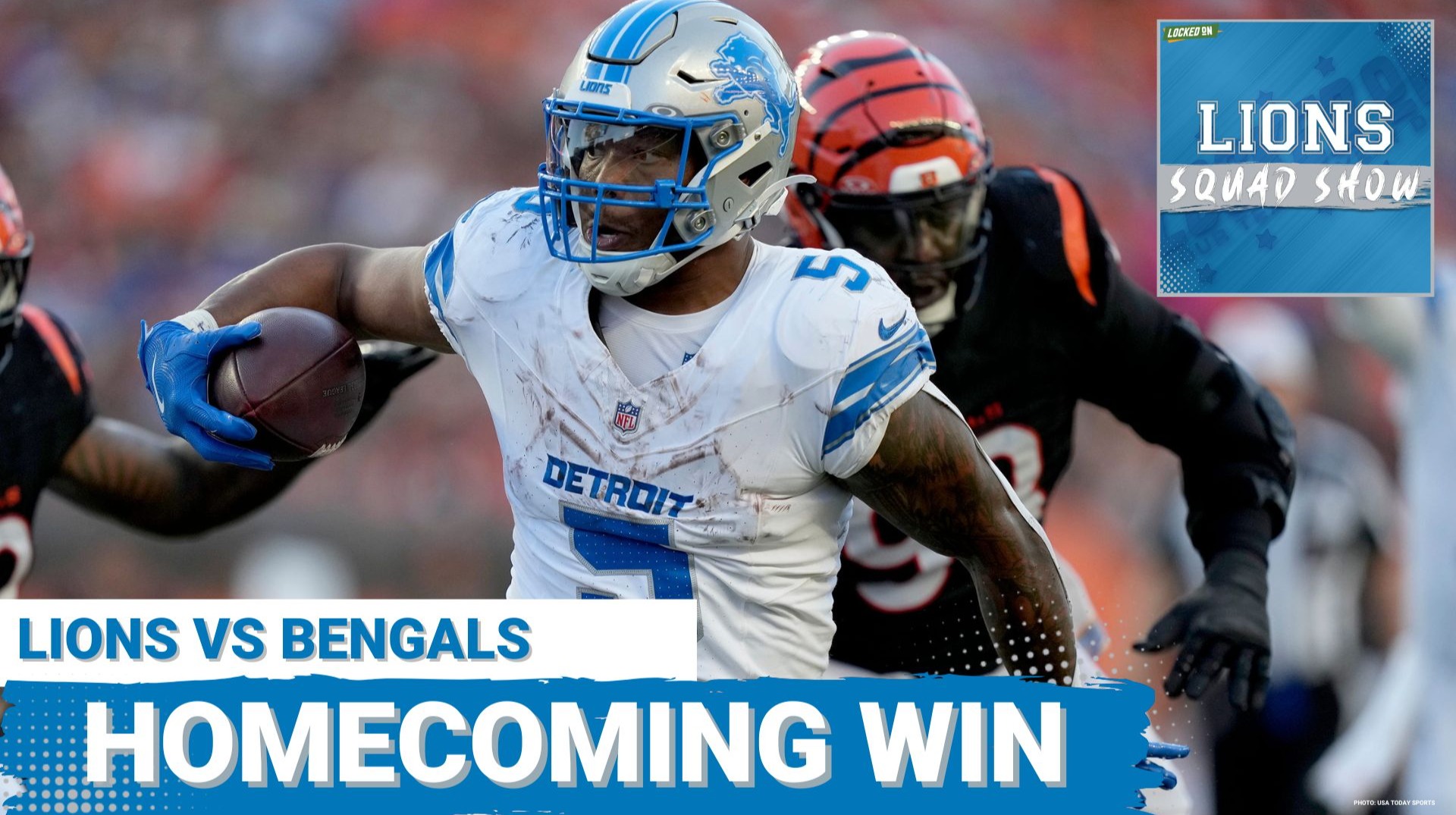 LIONS SQUAD SHOW: Detroit Lions BEAT Cincinnati Bengals, Move To 4-1, David Montgomery Has BIG DAY