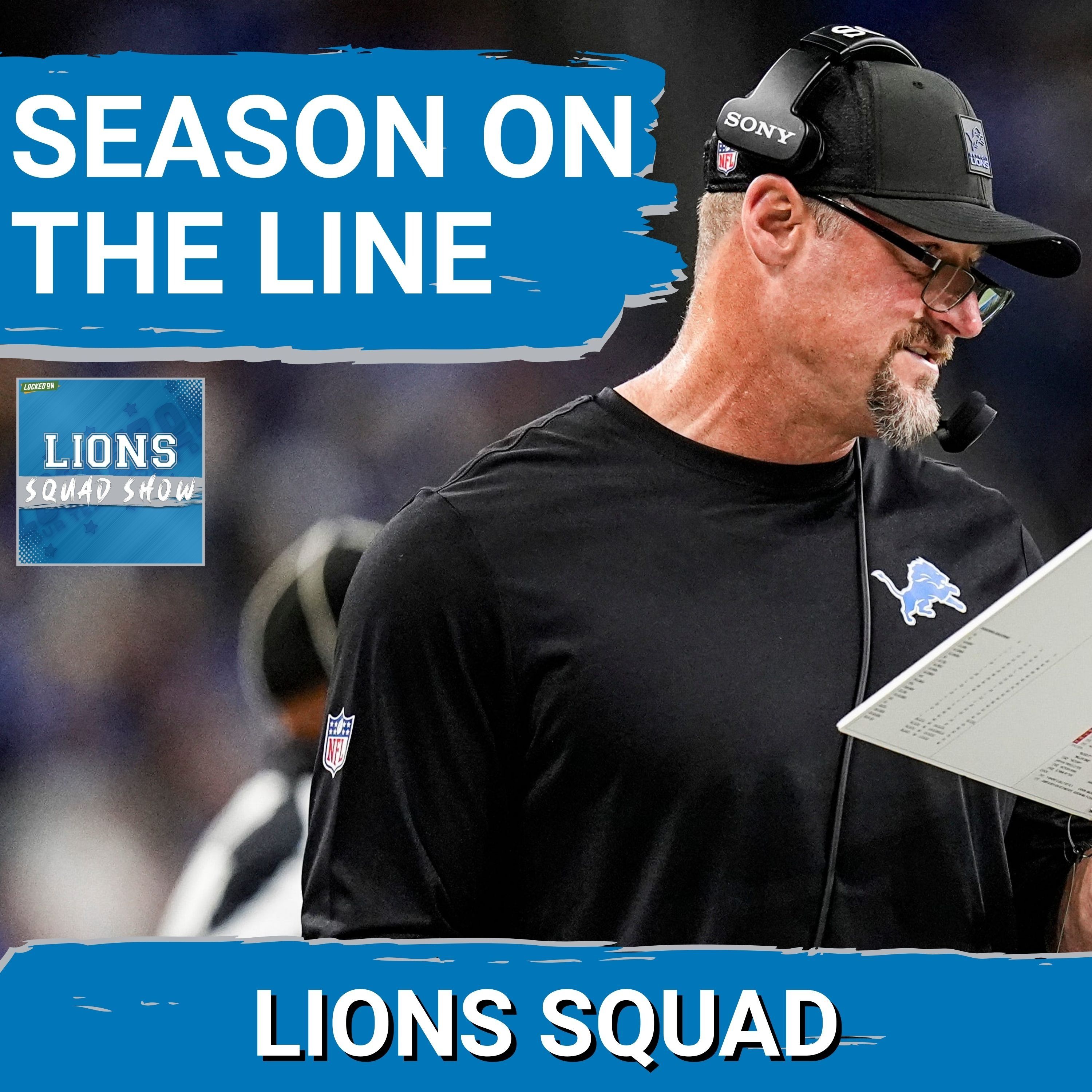 LIONS SQUAD SHOW: Detroit Lions Take On The Dallas Cowboys In Pivotal Primetime Matchup