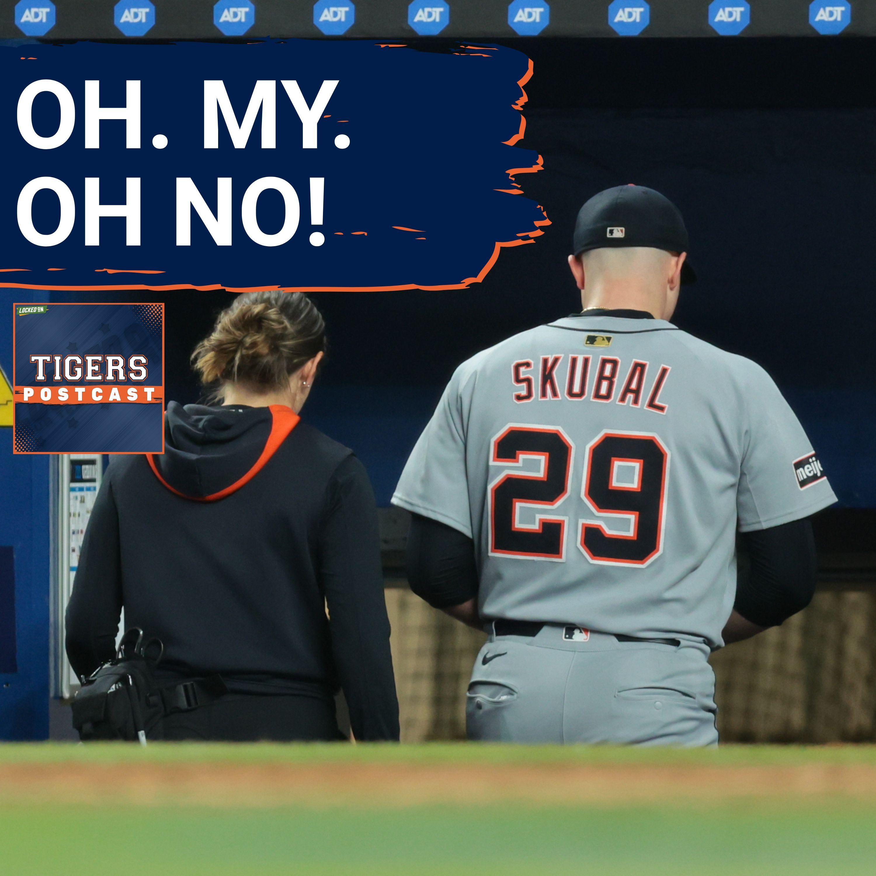 TIGERS POSTCAST: HORRIBLE NEWS! Tarik Skubal EXITS EARLY As Detroit Tigers FALL To Miami Marlins