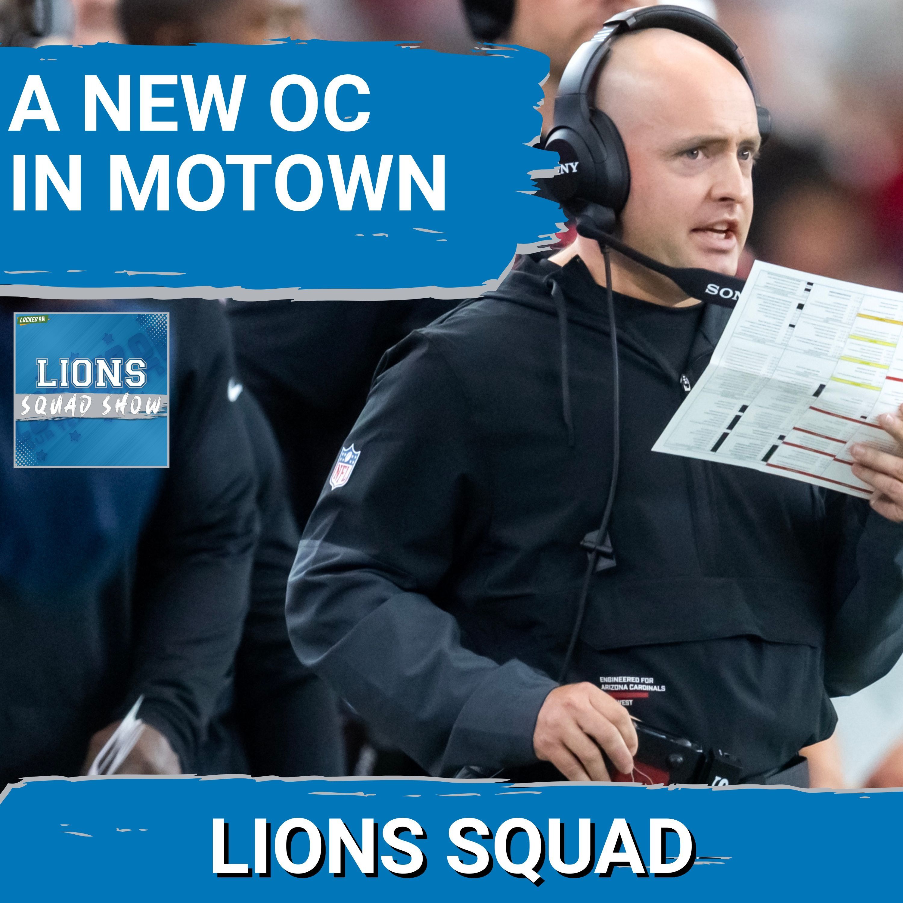 LIONS SQUAD SHOW: HIRED! Lions HIRE Drew Petzing As Offensive Coordinator, Plus NFC North Roundup