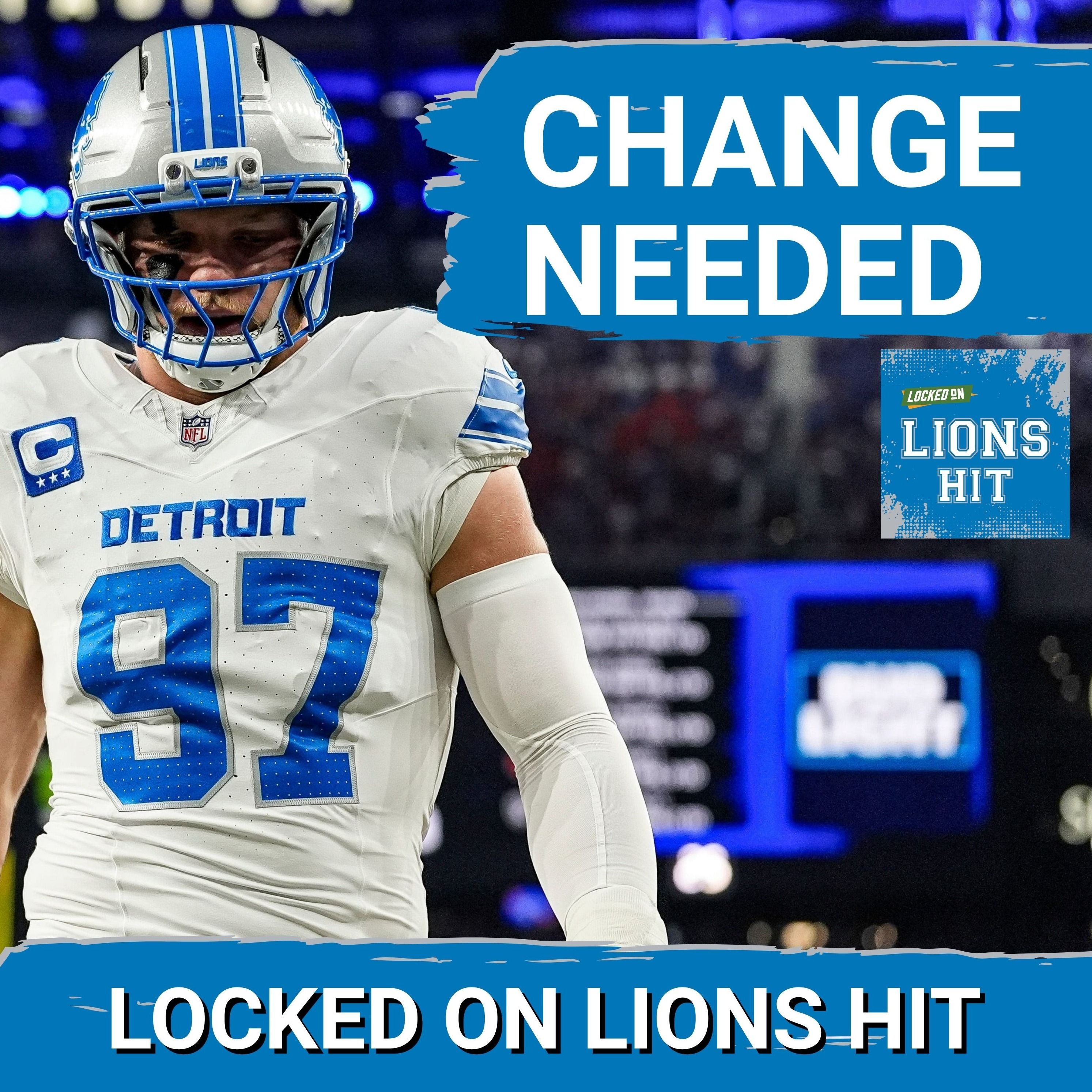 CHANGE NEEDED: Aidan Hutchinson SPEAKS Candidly Following Lions Loss + Jahmyr Gibbs Workload Concern episode artwork