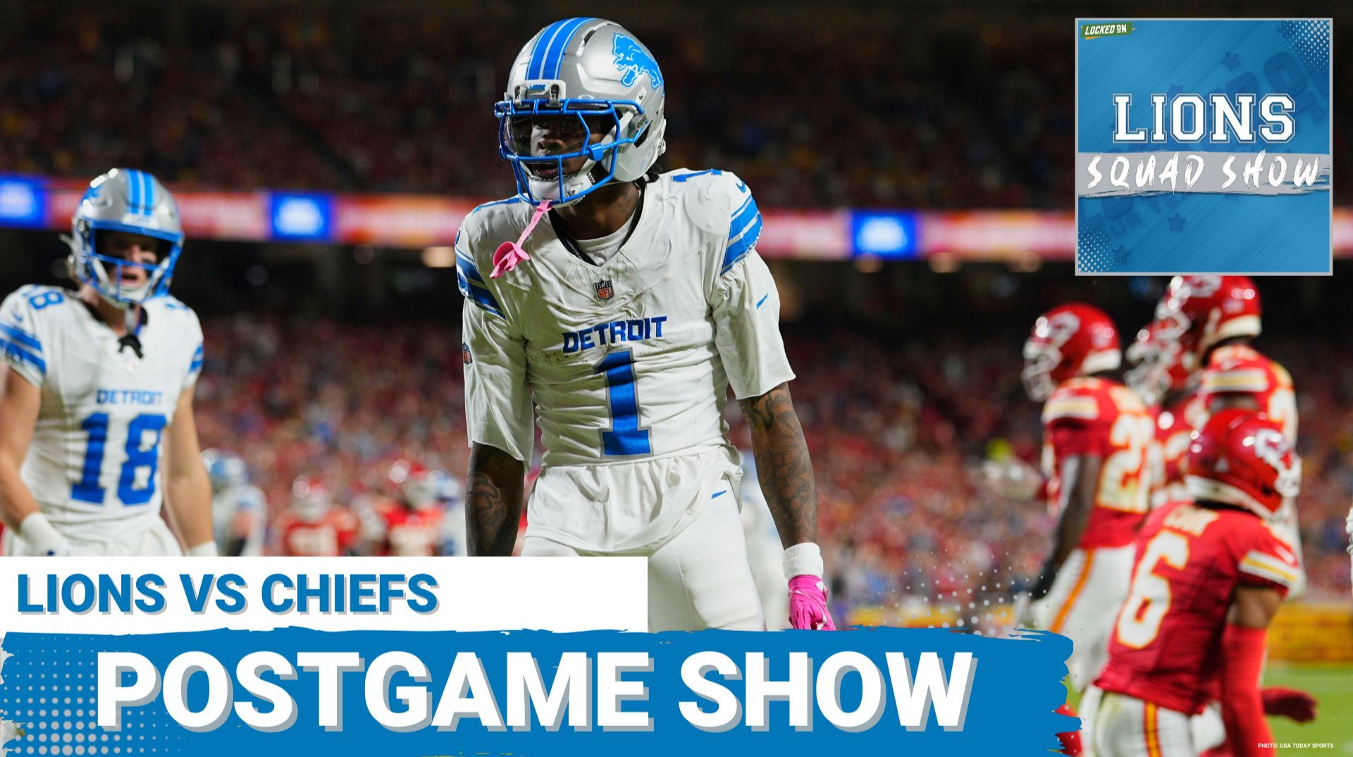 LIONS SQUAD SHOW: UGLY! Detroit Lions LOSE To Kansas City Chiefs | Brian Branch In Scrum Postgame
