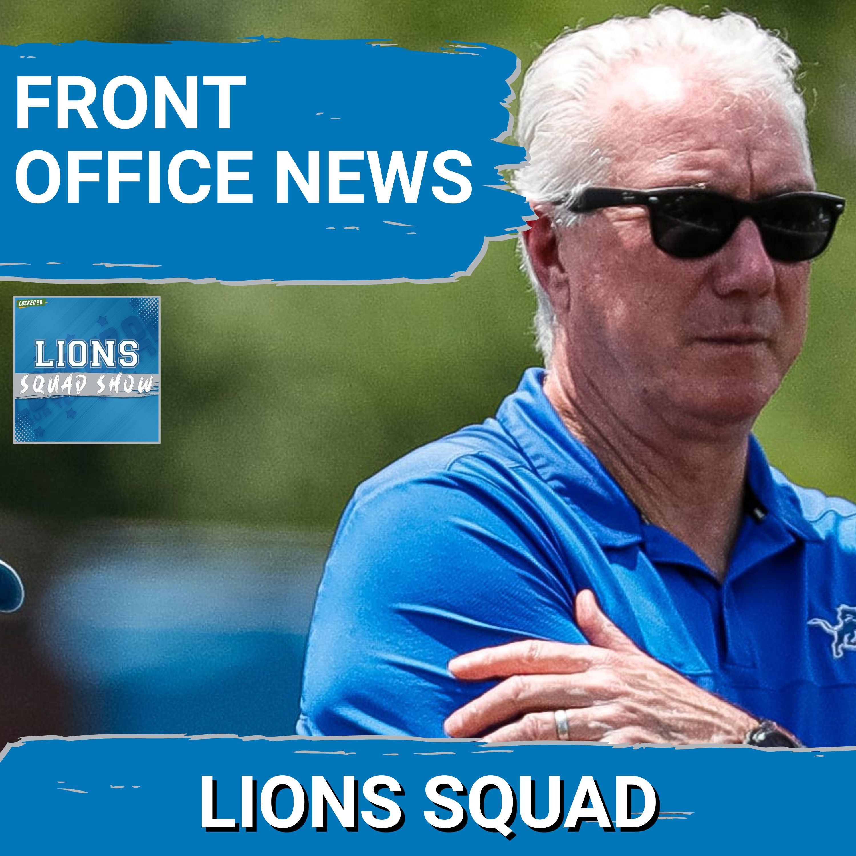LIONS SQUAD SHOW: MAJOR Detroit Lions FRONT OFFICE NEWS + Free Agency D-Line Targets