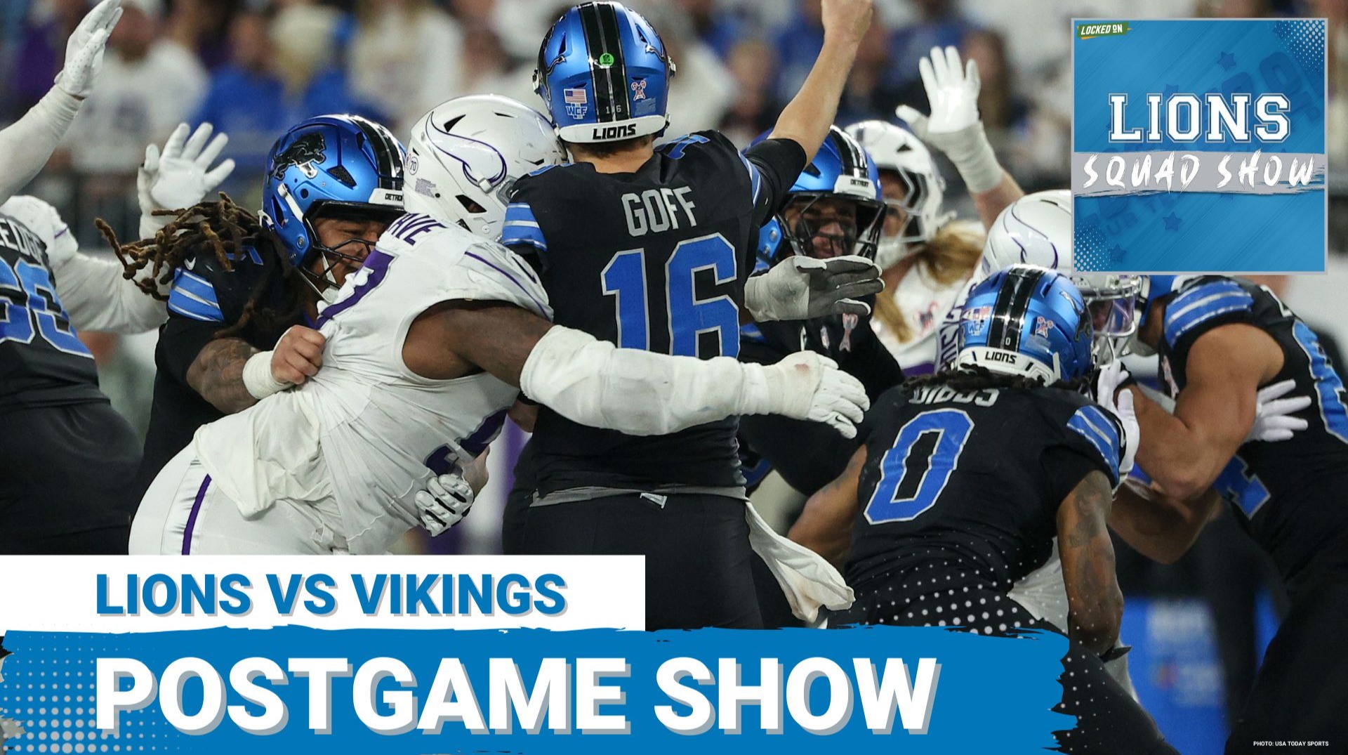 LIONS SQUAD SHOW: ELIMINATED! Detroit Lions LOSE To Minnesota Vikings, Officially OUT Of Playoffs