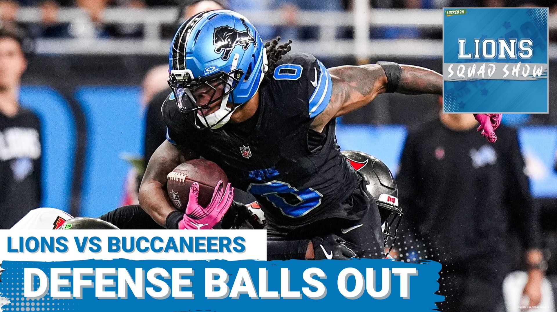 LIONS SQUAD SHOW: Detroit Lions BEAT Tampa Bay Buccaneers Behind Jahmyr Gibbs Big Night