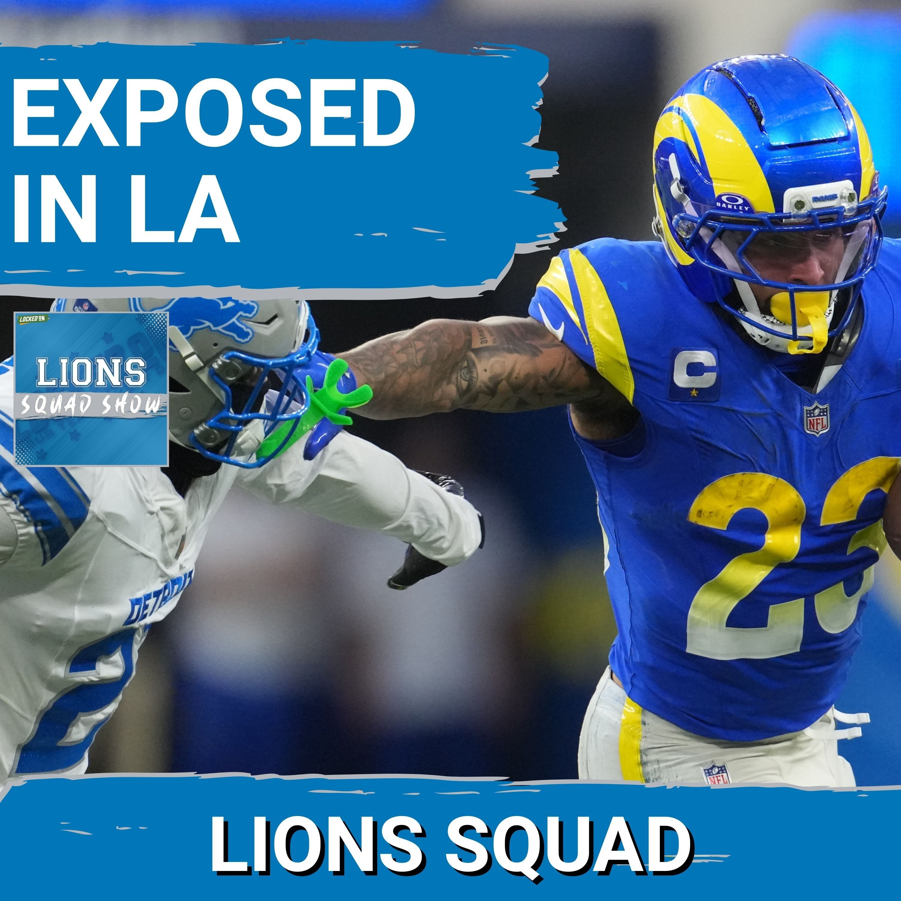 LIONS SQUAD SHOW: Detroit Lions vs LA Rams | Postgame Show LIONS SQUAD SHOW: Detroit Lions vs LA Rams | Postgame Show