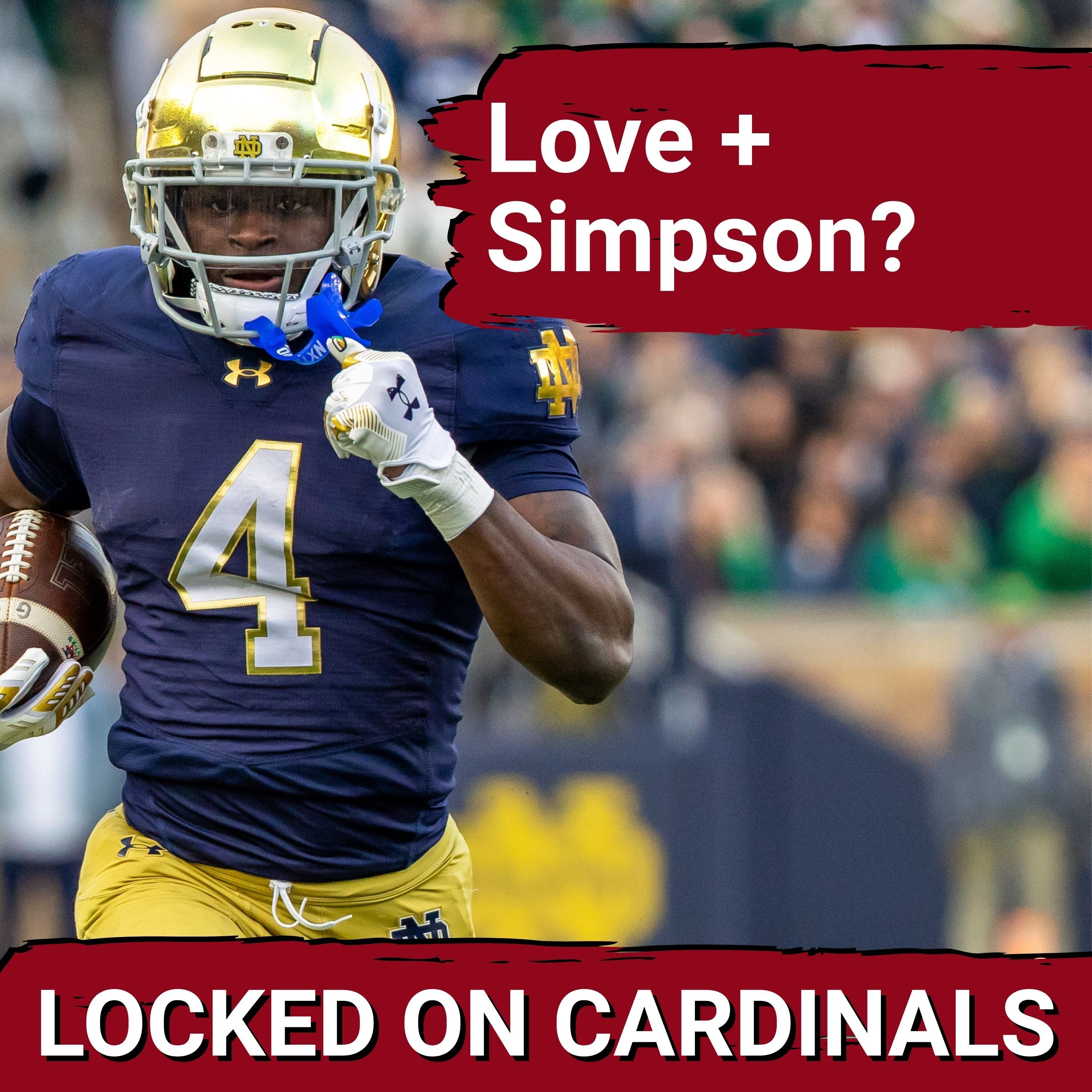 If the Arizona Cardinals Take Jeremiyah Love at #3, they Should 100% Draft Ty Simpson episode artwork