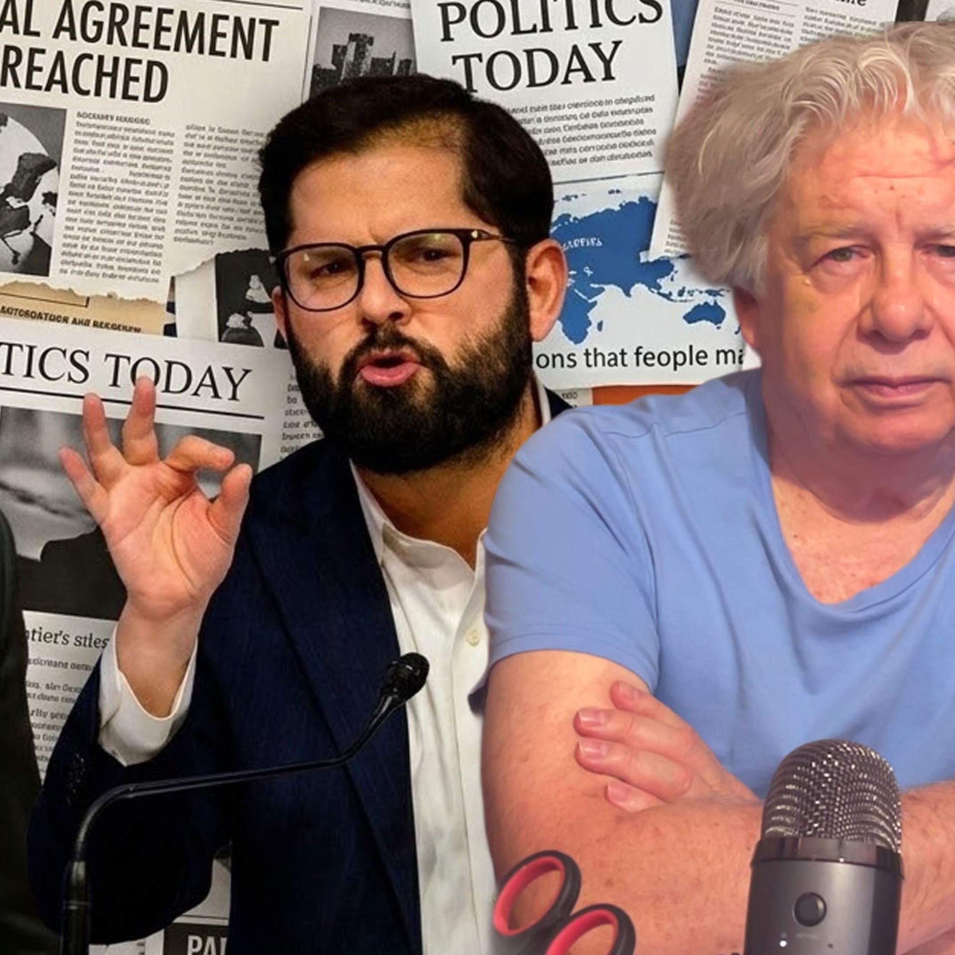 Peña, Boric y el enredo del cable chino