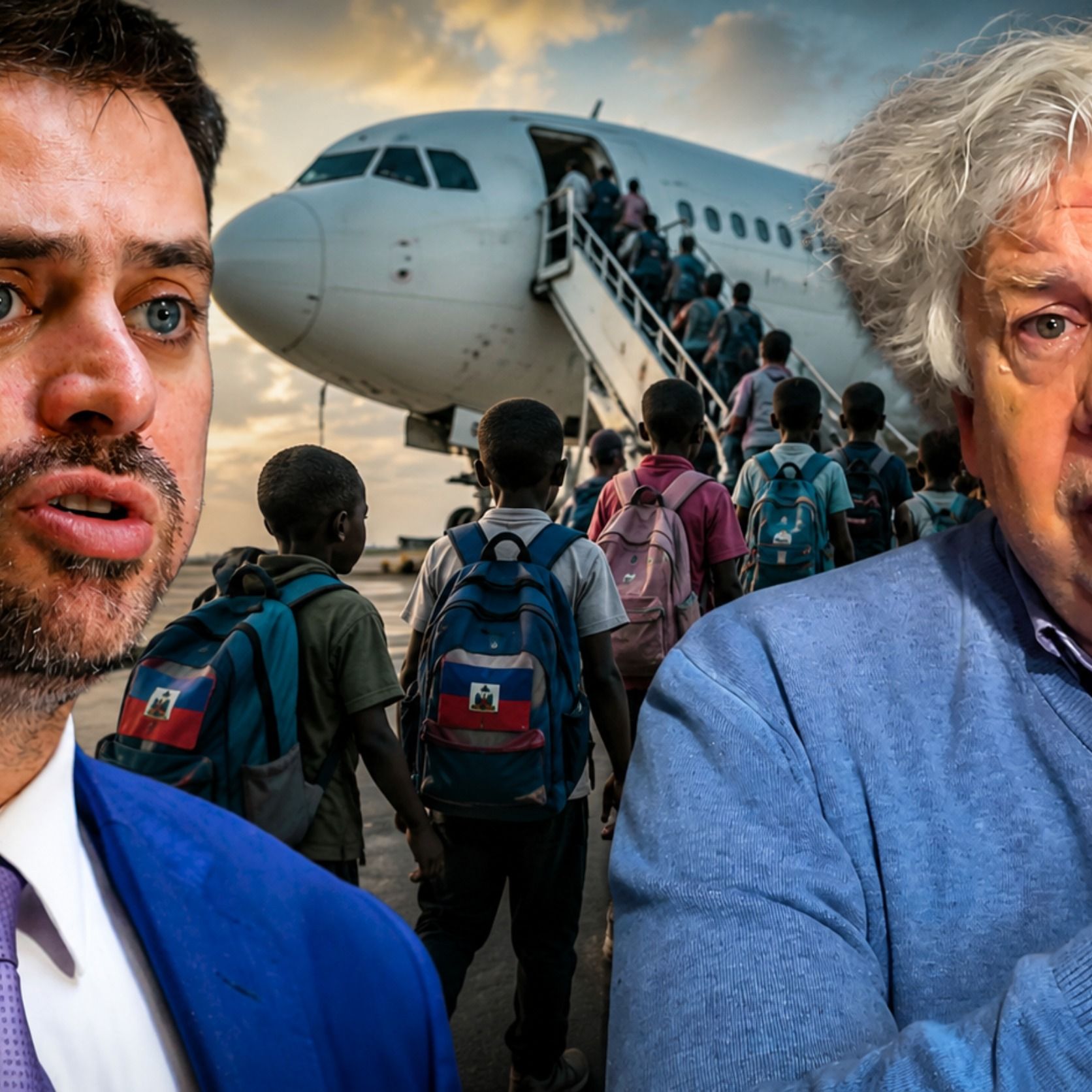¿Minimizando el caso niños de Haití?