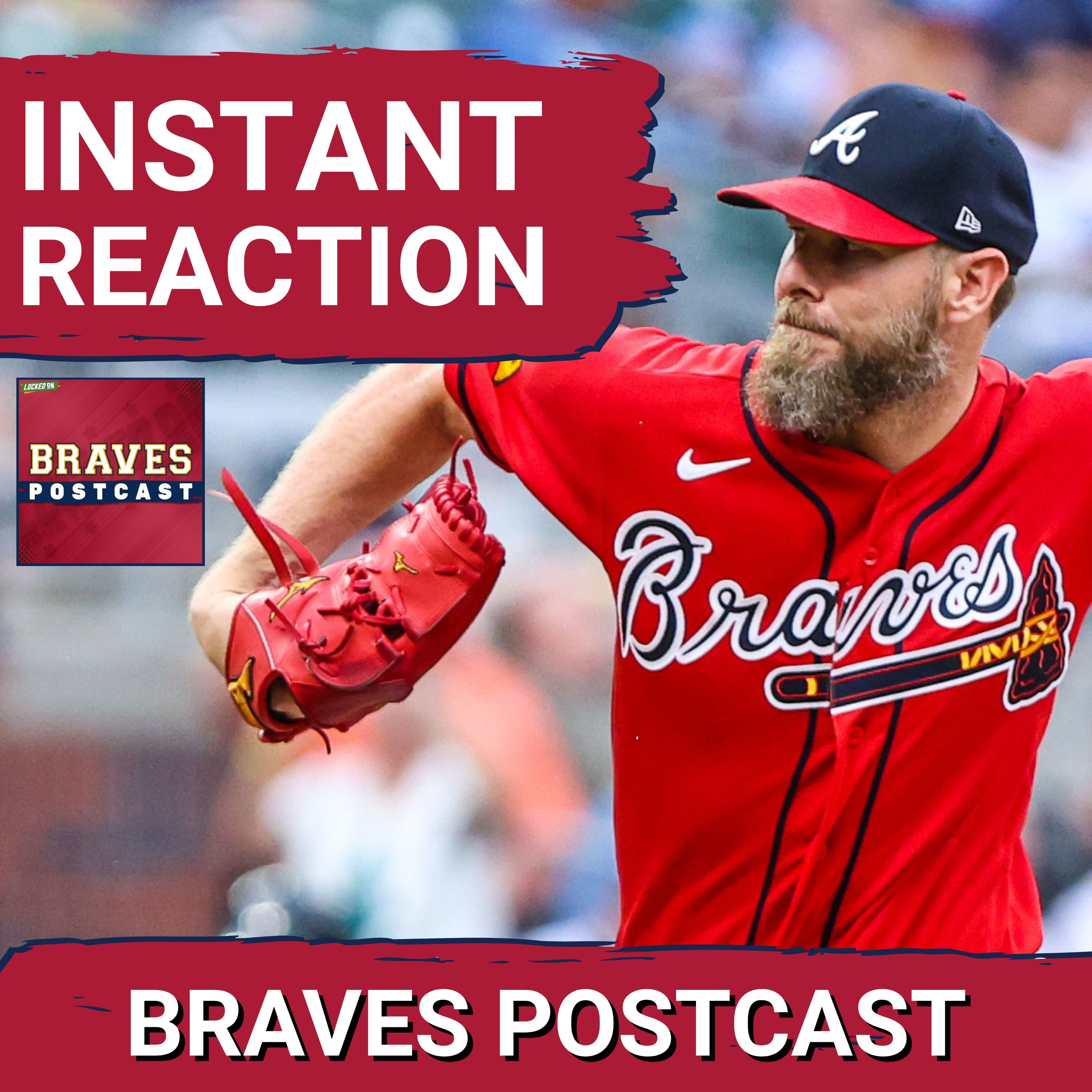 BRAVES POSTCAST: Braves held to three singles in frustrating loss to Diamondbacks LIVE REACTION episode artwork