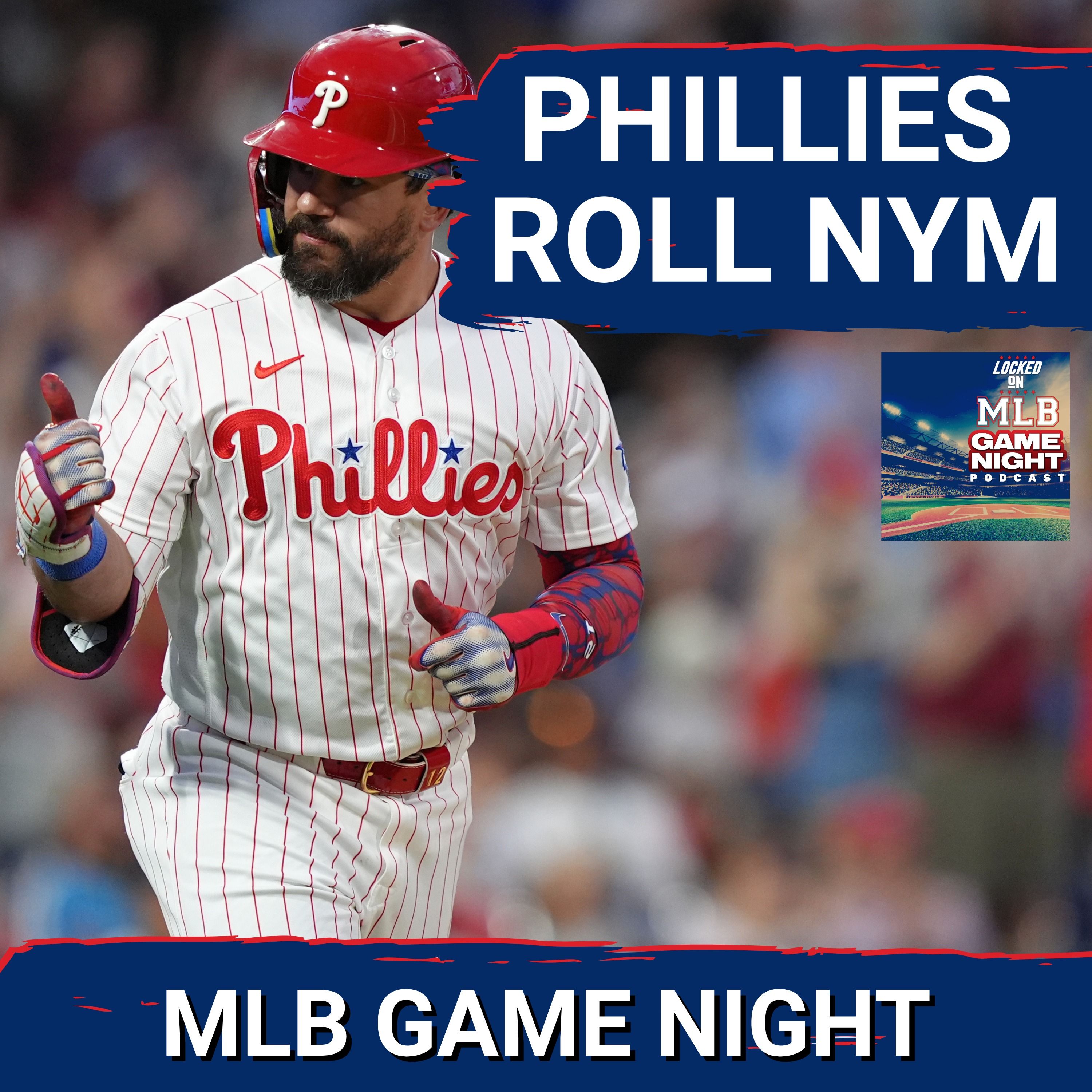 MLB GAME NIGHT_ Philadelphia Phillies offense DESTROYS Freddy Peralta and New York Mets episode artwork
