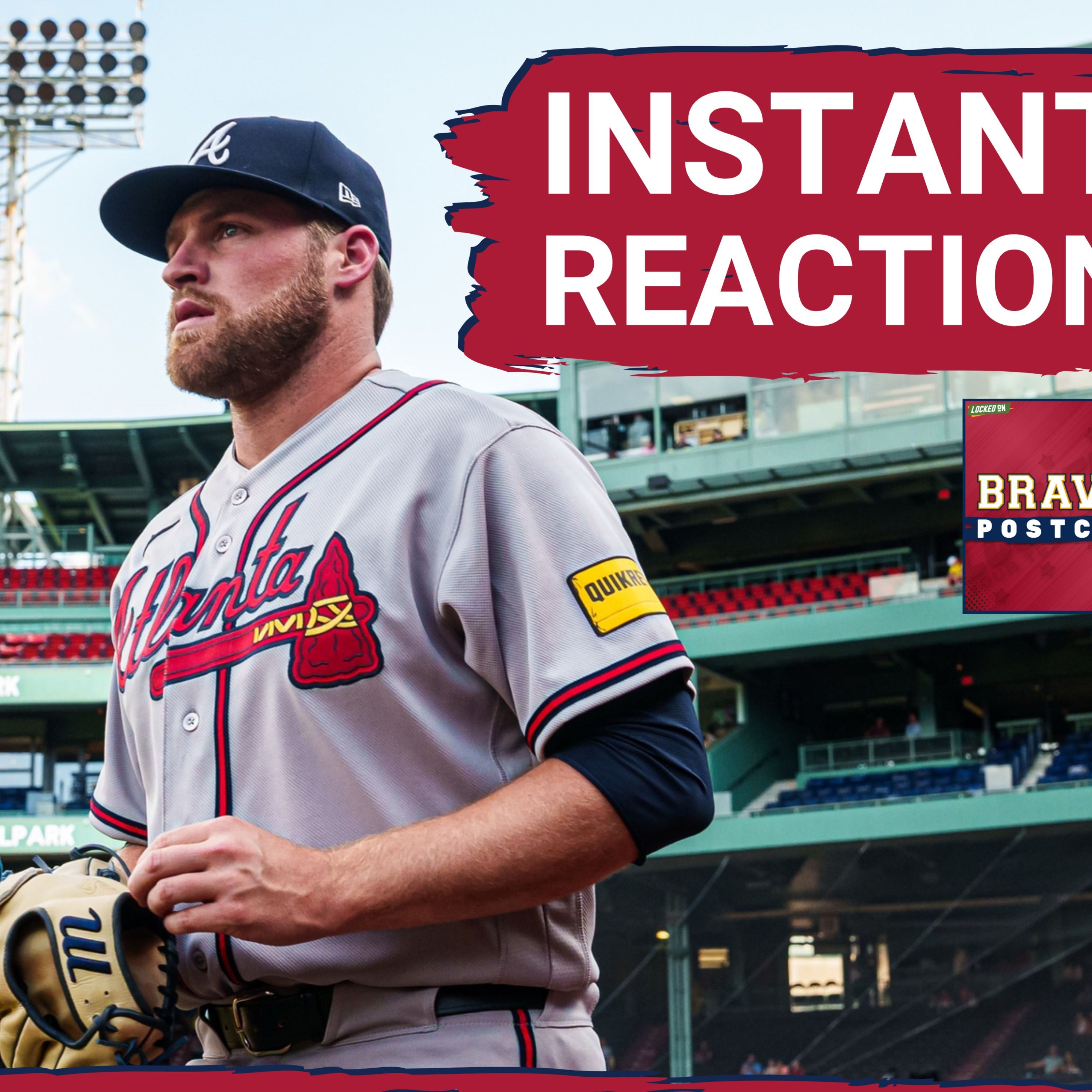 BRAVES POSTCAST: Braves BEAT by Boston Red Sox in non-competitive day at the plate LIVE REACTION