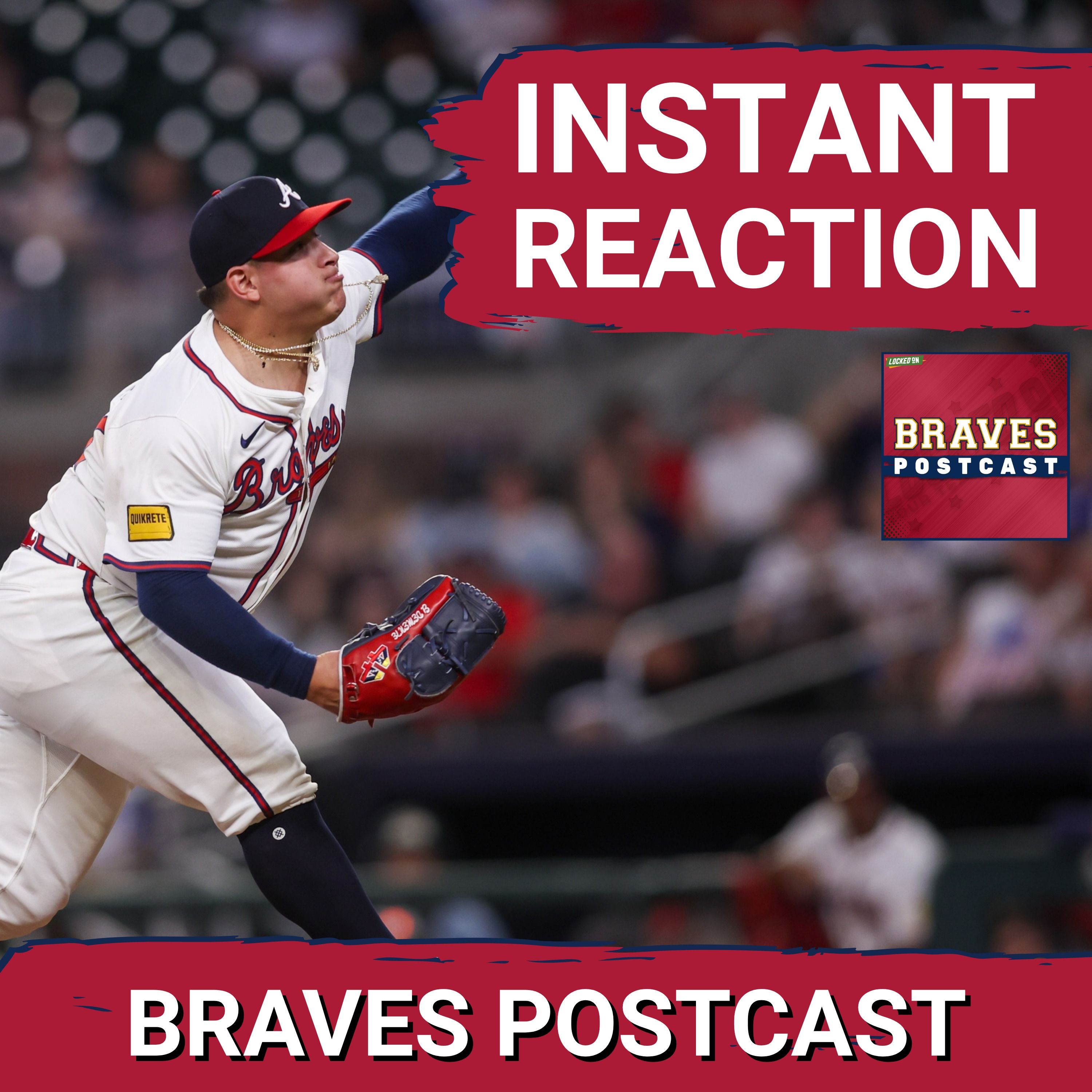 BRAVES POSTCAST: Atlanta Braves stars can't perform vs Athletics in game two loss LIVE REACTION