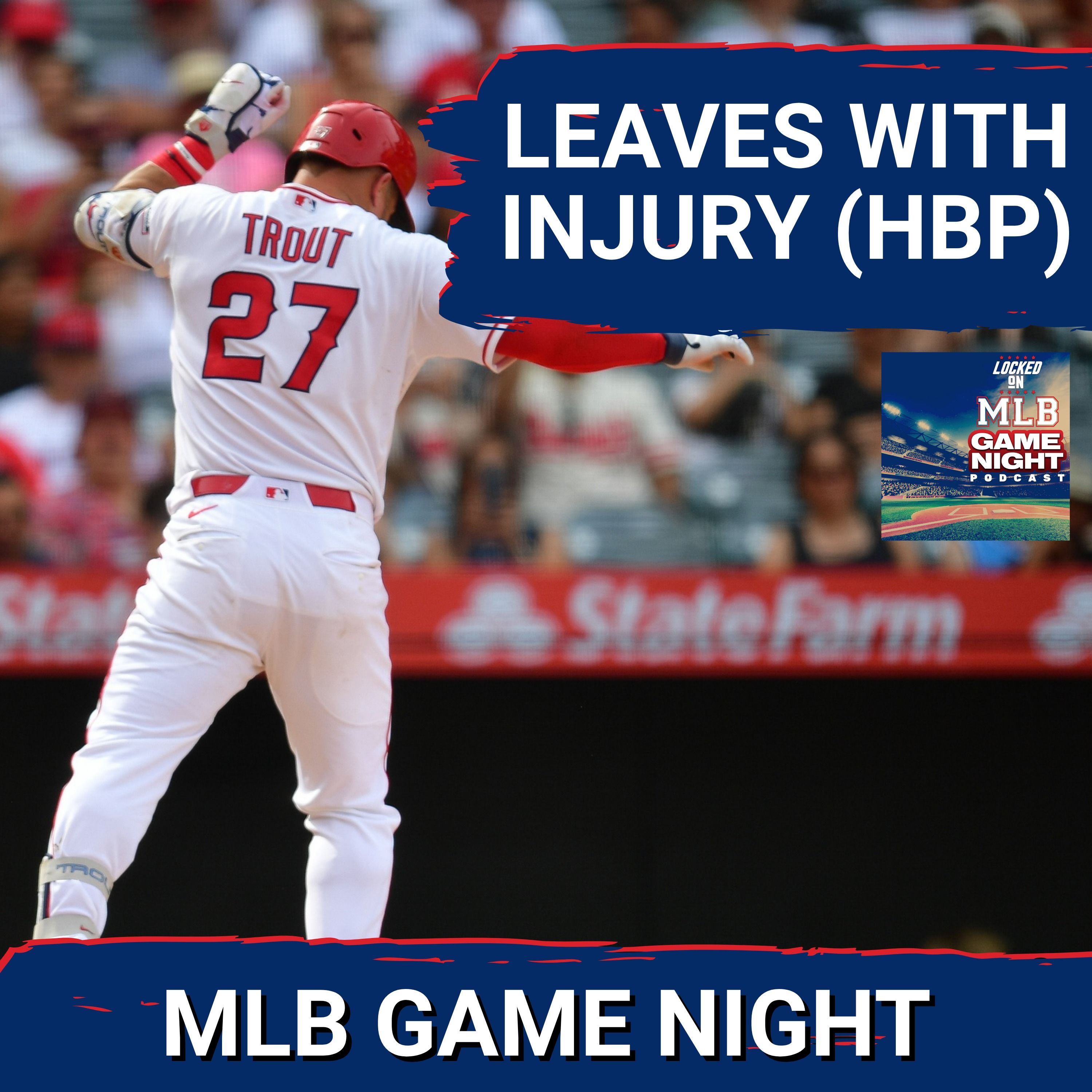 MLB GAME NIGHT: Mike Trout injures hand; Chase Burns SHOVES for Cincinnati in win | DAILY MLB RECAP