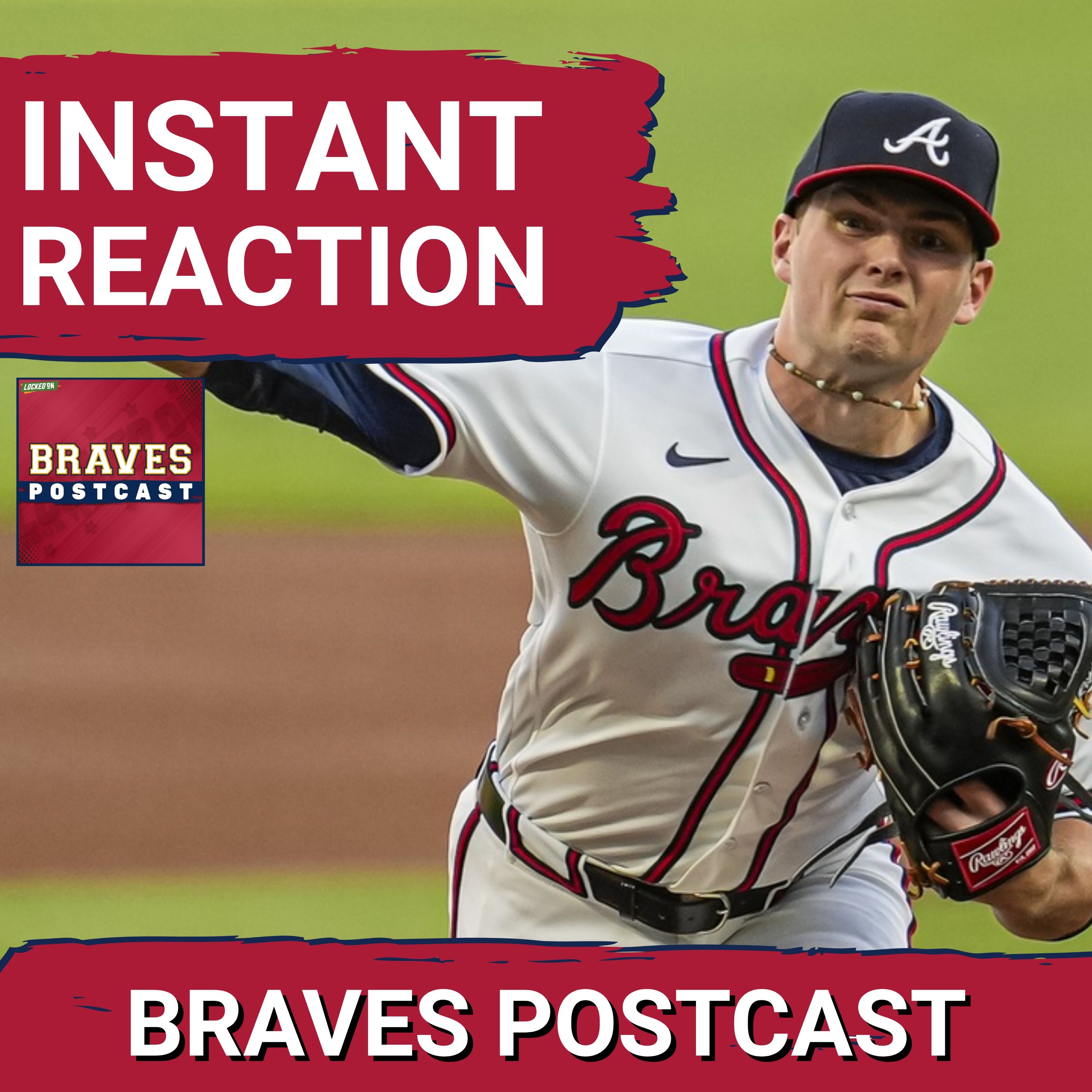 BRAVES POSTCAST: The Atlanta Braves rally late to win pitching duel vs Chicago Cubs LIVE REACTION