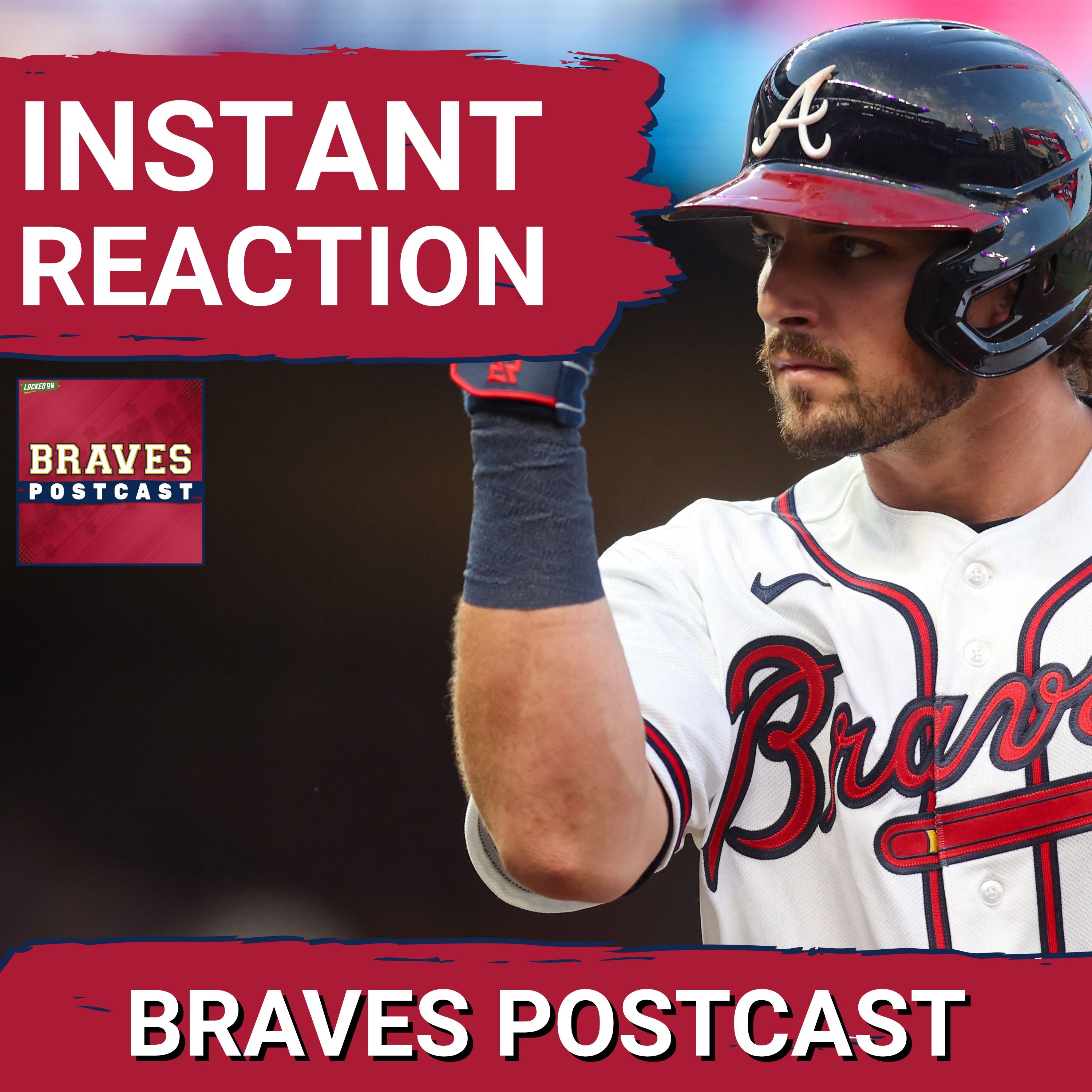 BRAVES POSTCAST: Tyler Mahle, Lane Thomas power Braves to series win vs New York Mets LIVE REACTION episode artwork
