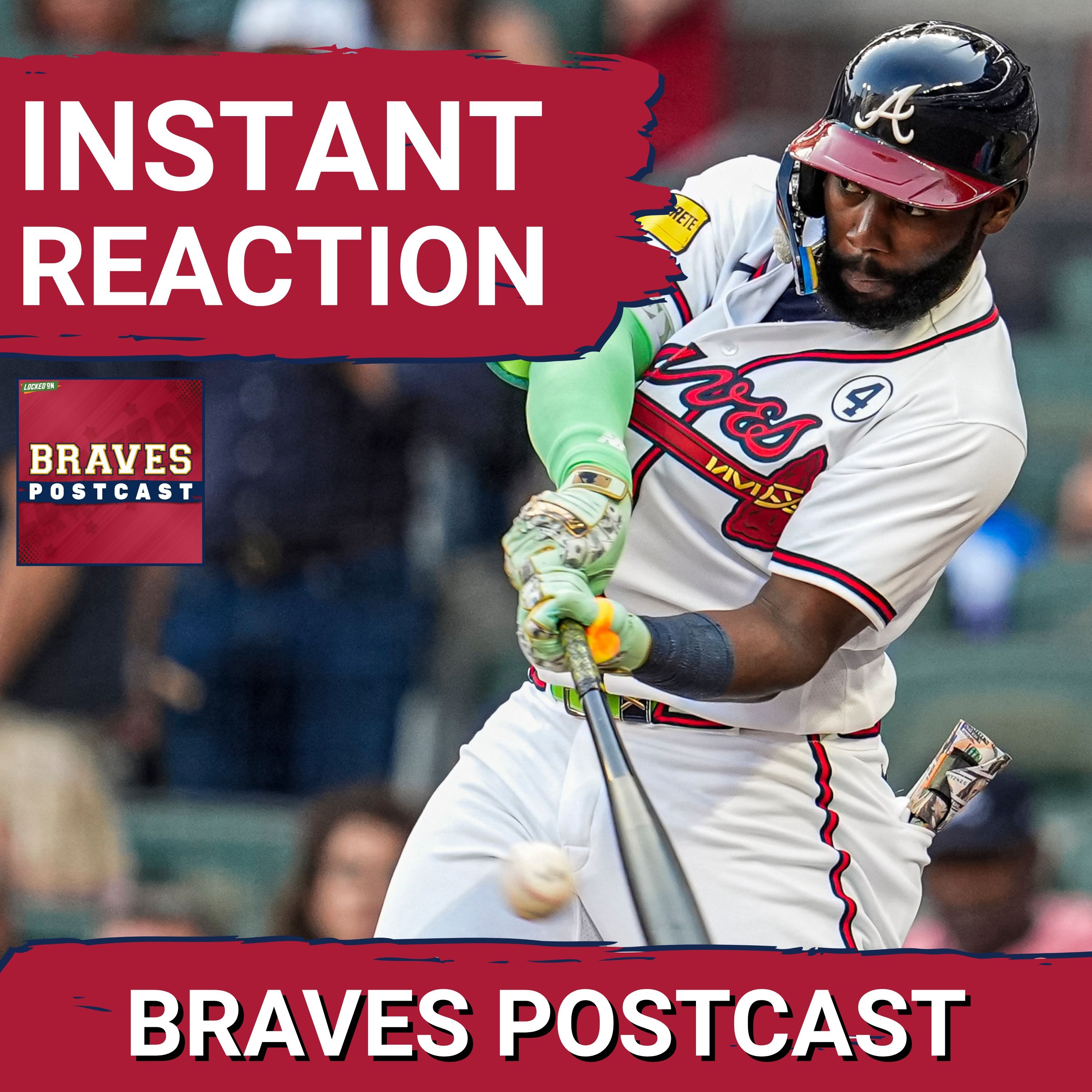 BRAVES POSTCAST: Atlanta Braves TAKE DOWN Toronto Blue Jays behind Elder, Olson LIVE REACTION episode artwork