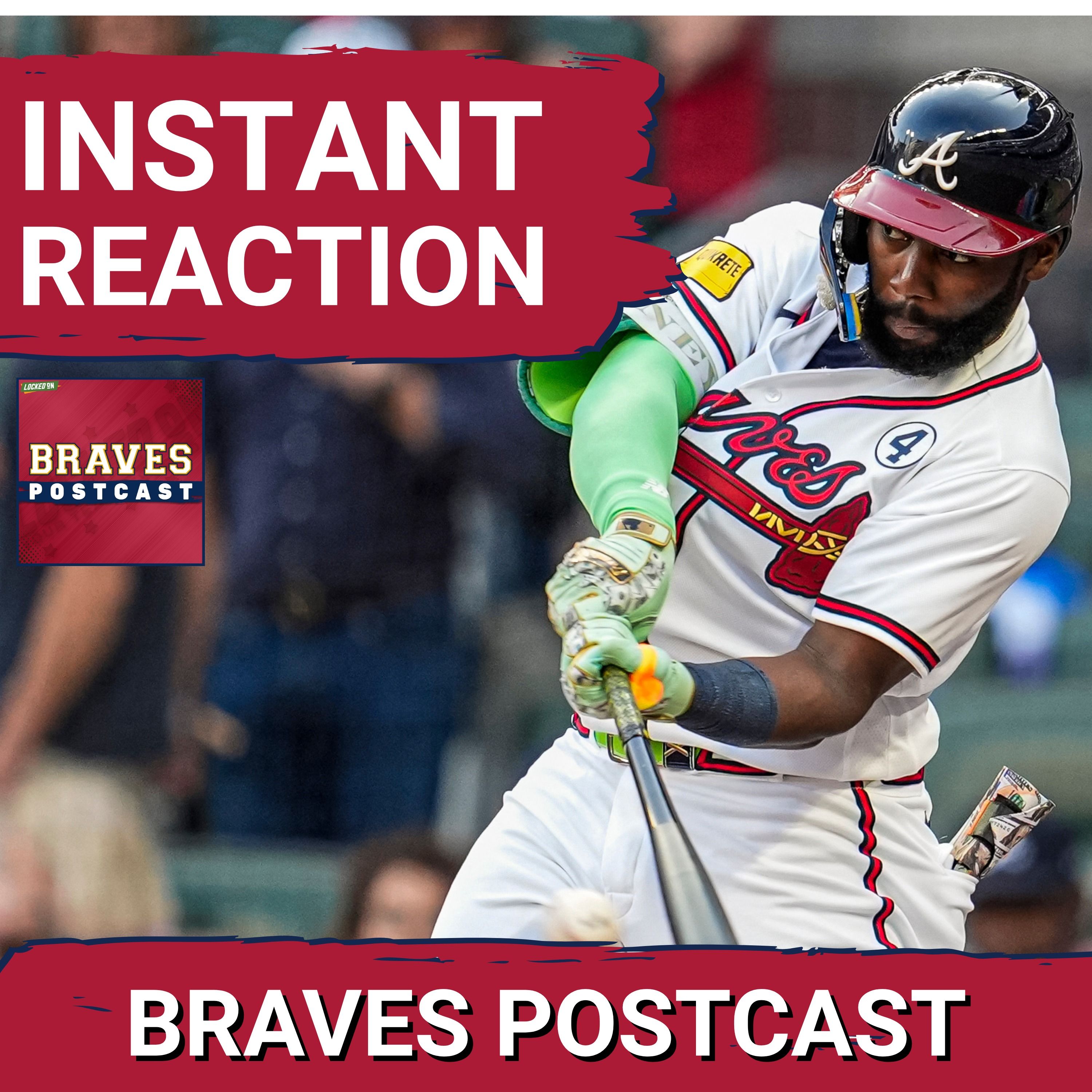 BRAVES POSTCAST: Atlanta Braves SWEEP the Pittsburgh Pirates behind Harris, Fuentes  LIVE REACTION episode artwork