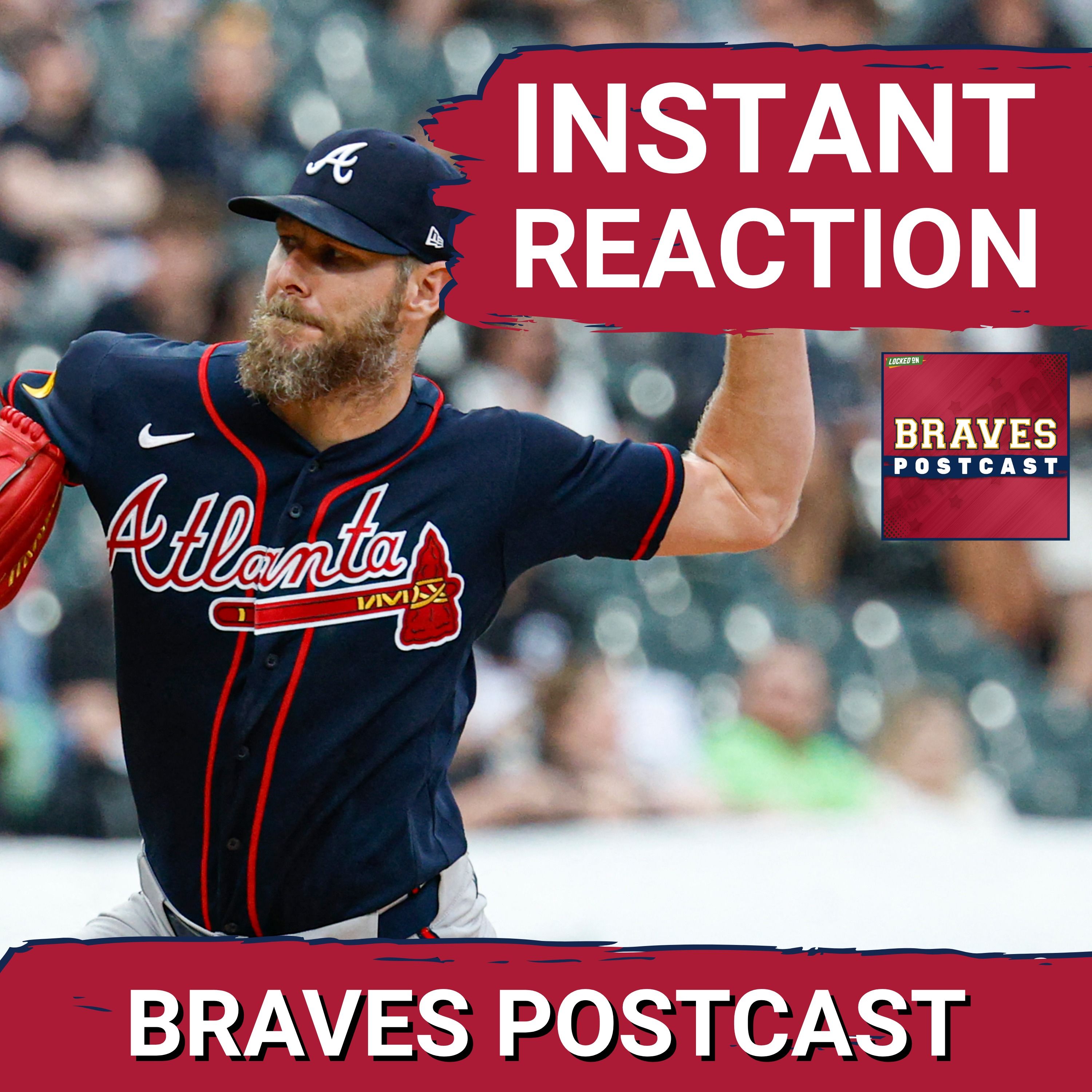 BRAVES POSTCAST: Atlanta Braves CAN'T SCORE RUNS for Chris Sale in loss to White Sox LIVE REACTION episode artwork