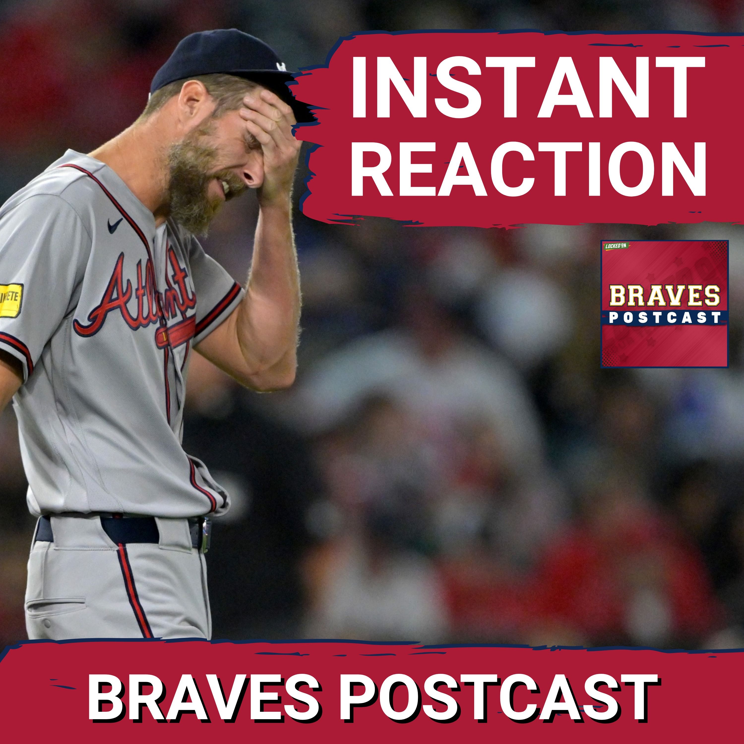 BRAVES POSTCAST: Rare off night for Chris Sale as Angels beat Atlanta Braves in opener LIVE REACTION