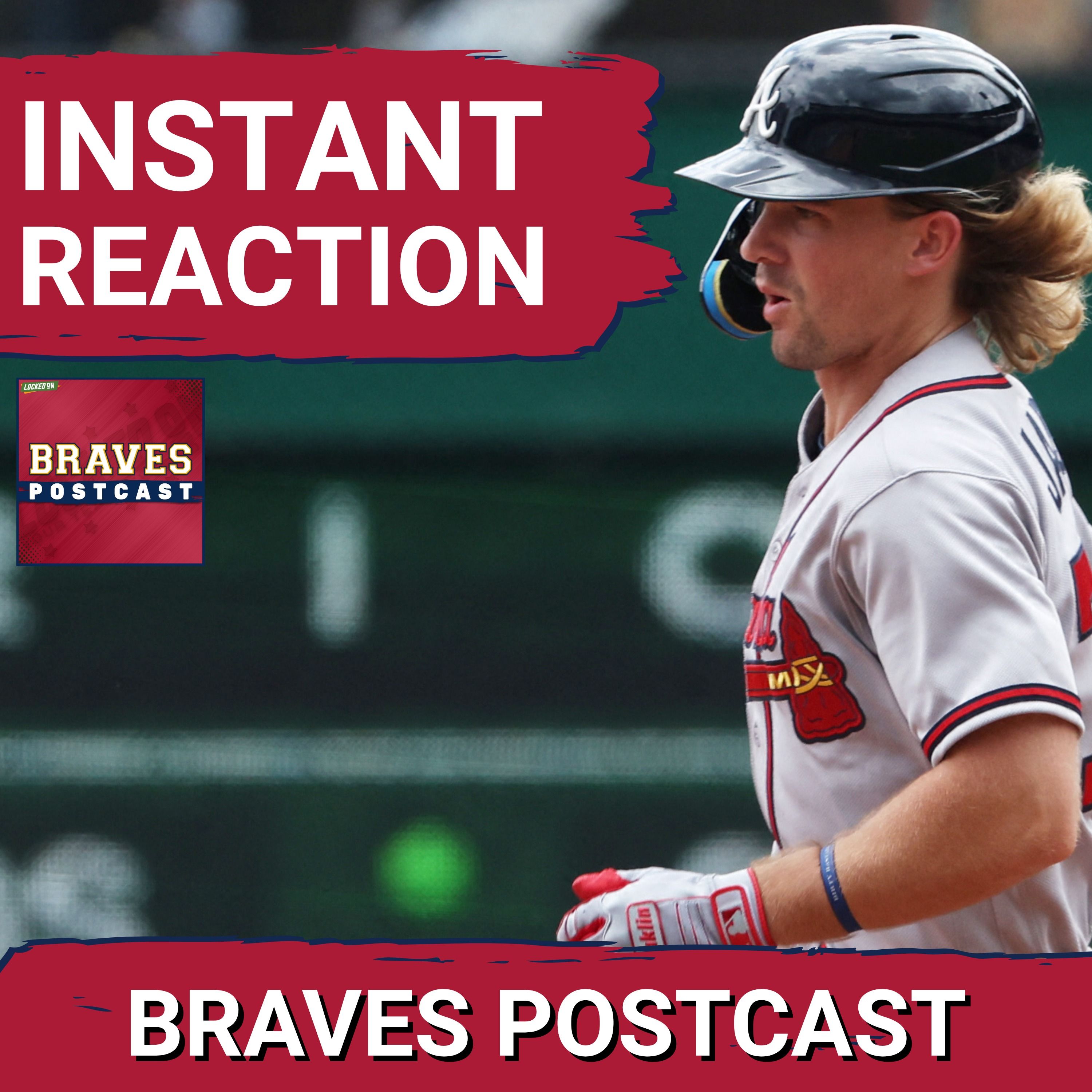 BRAVES POSTCAST: Jim Jarvis leads Atlanta Braves to series finale win vs Pirates LIVE REACTION