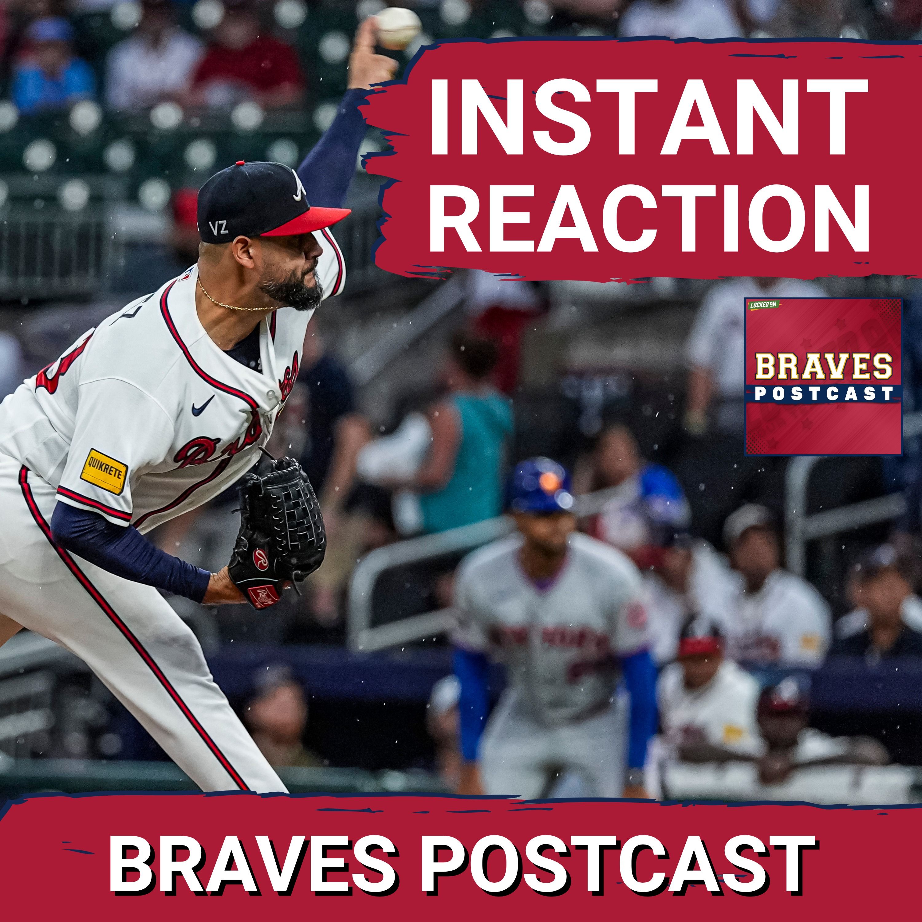 BRAVES POSTCAST: Martín Pérez SILENCES New York Mets as Olson and Albies HOMER in win LIVE REACTION episode artwork