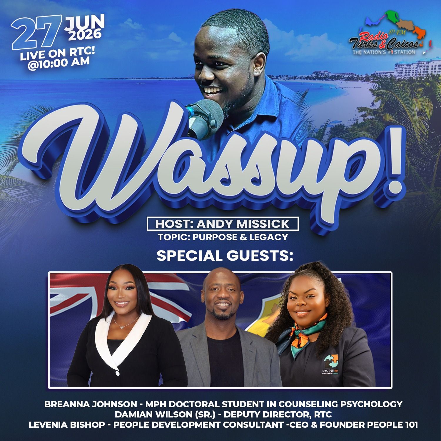 Wassup TCI Show - June 27, 2026