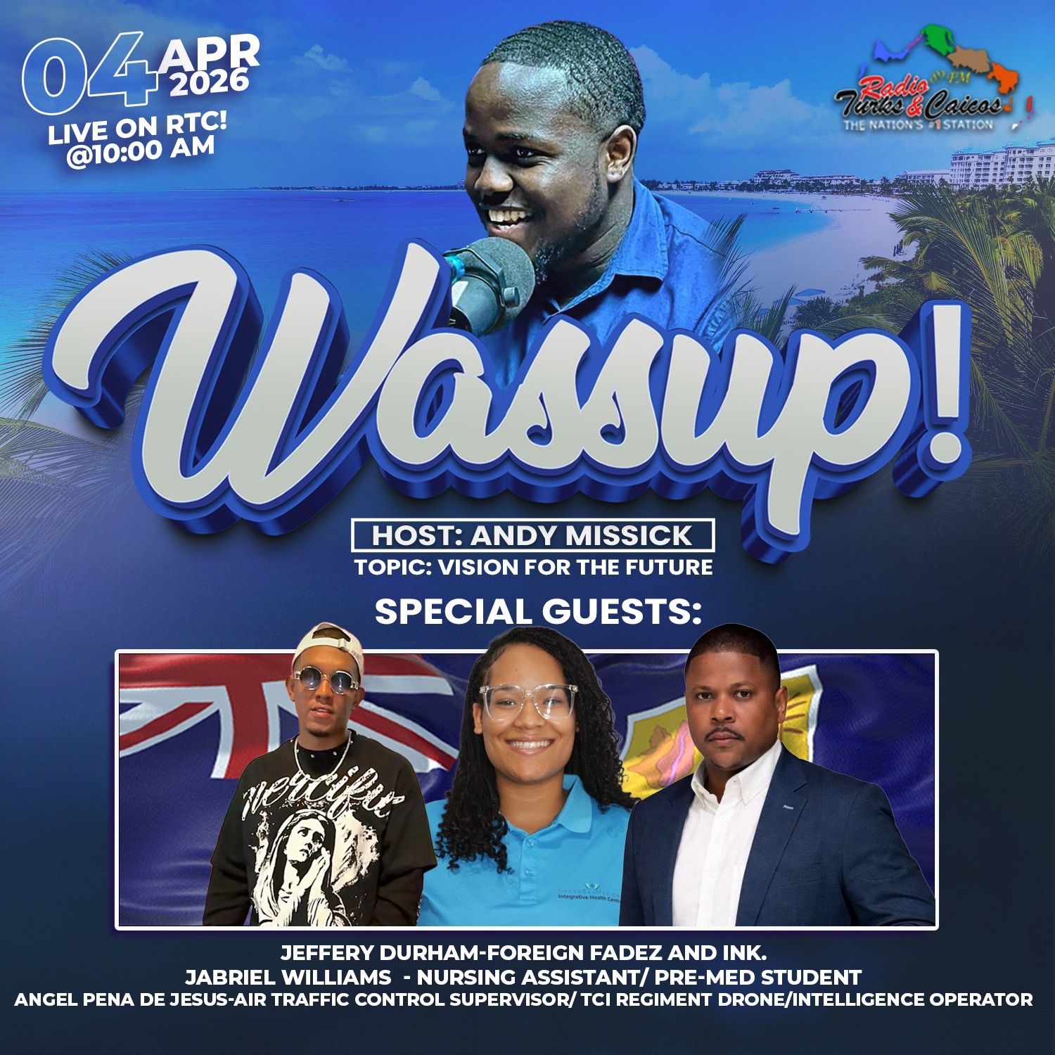 Wassup TCI Show - April 4, 2026
