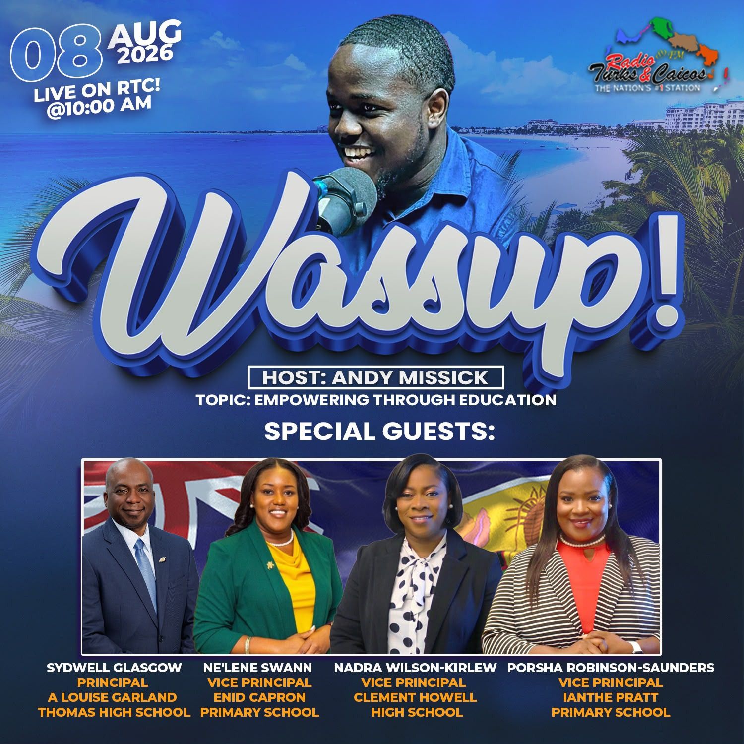 Wassup TCI Show - AUG 8, 2026 episode artwork