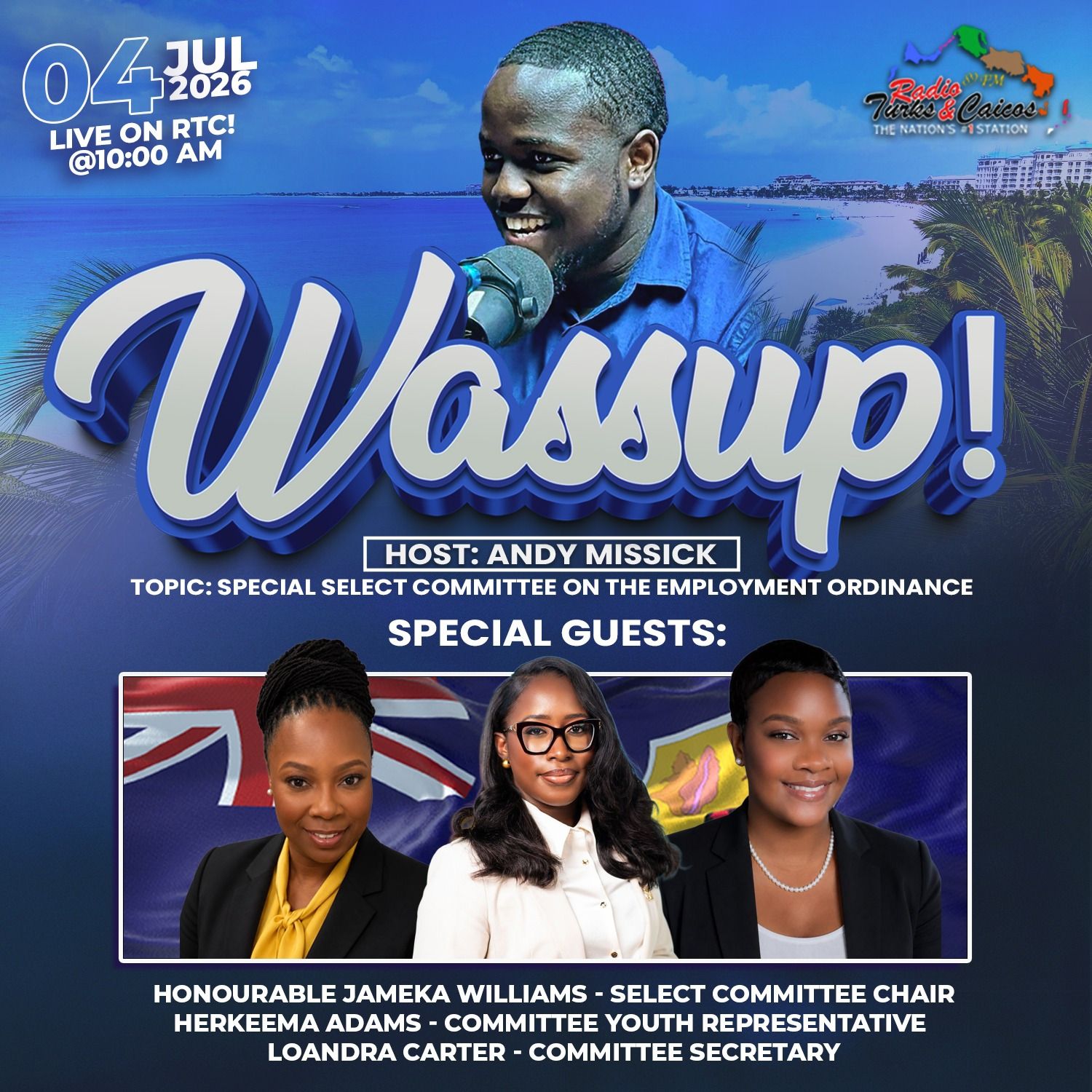 Wassup TCI Show - July 4, 2026