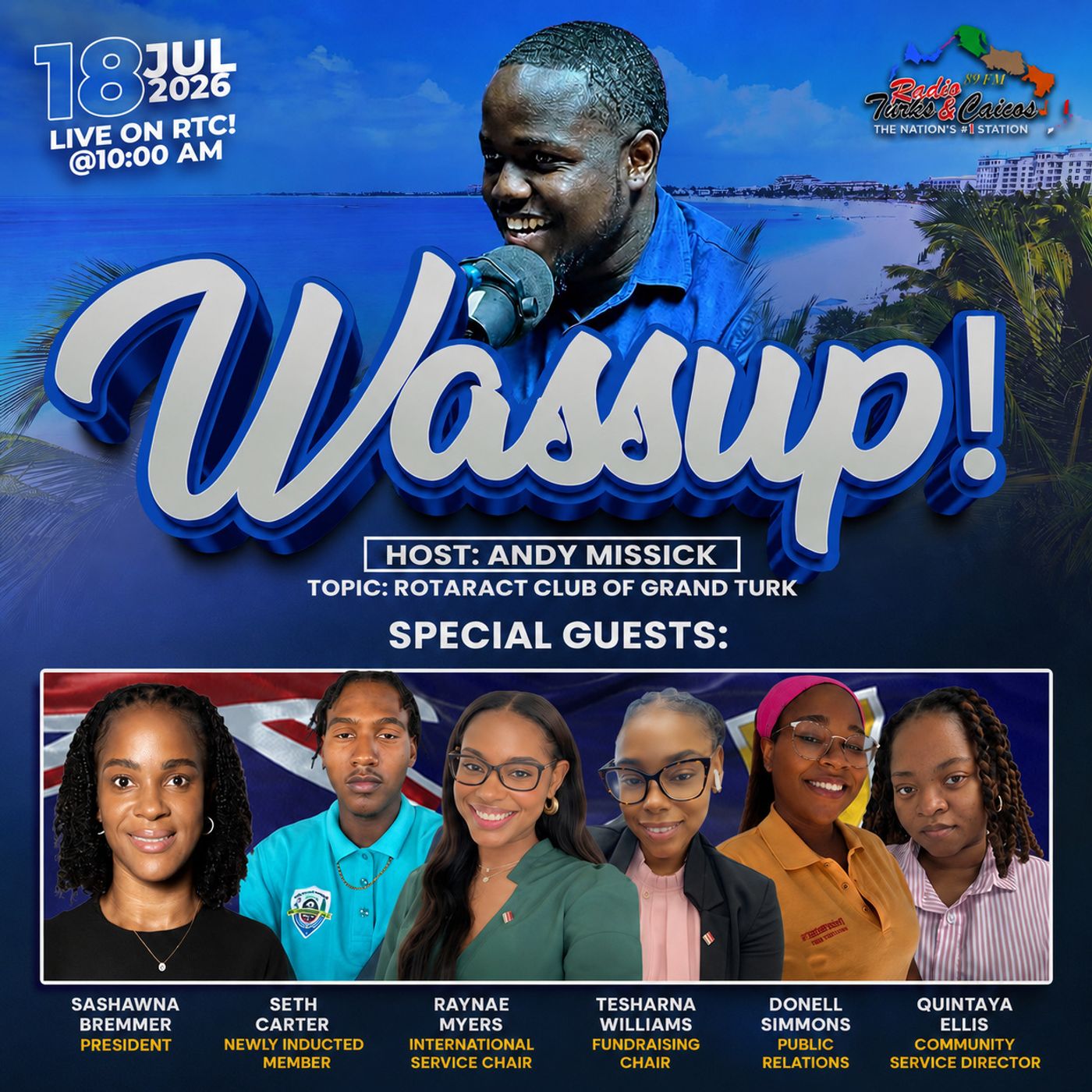 Wassup TCI Show - July 18, 2026