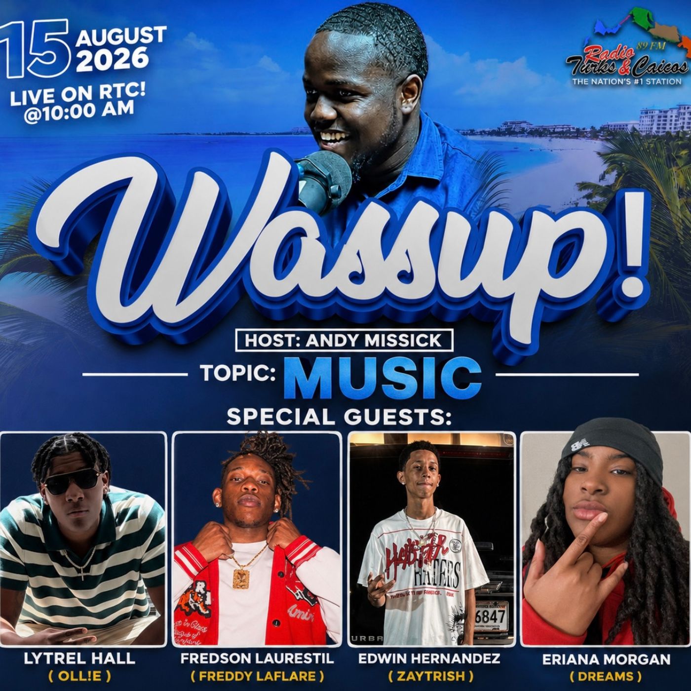 Wassup TCI Show - AUG 15, 2026 episode artwork