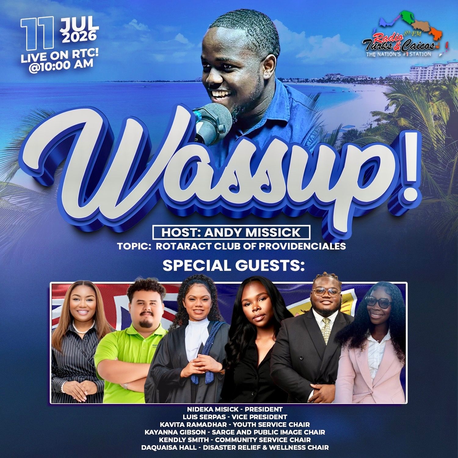 Wassup TCI Show - July 11, 2026 episode artwork